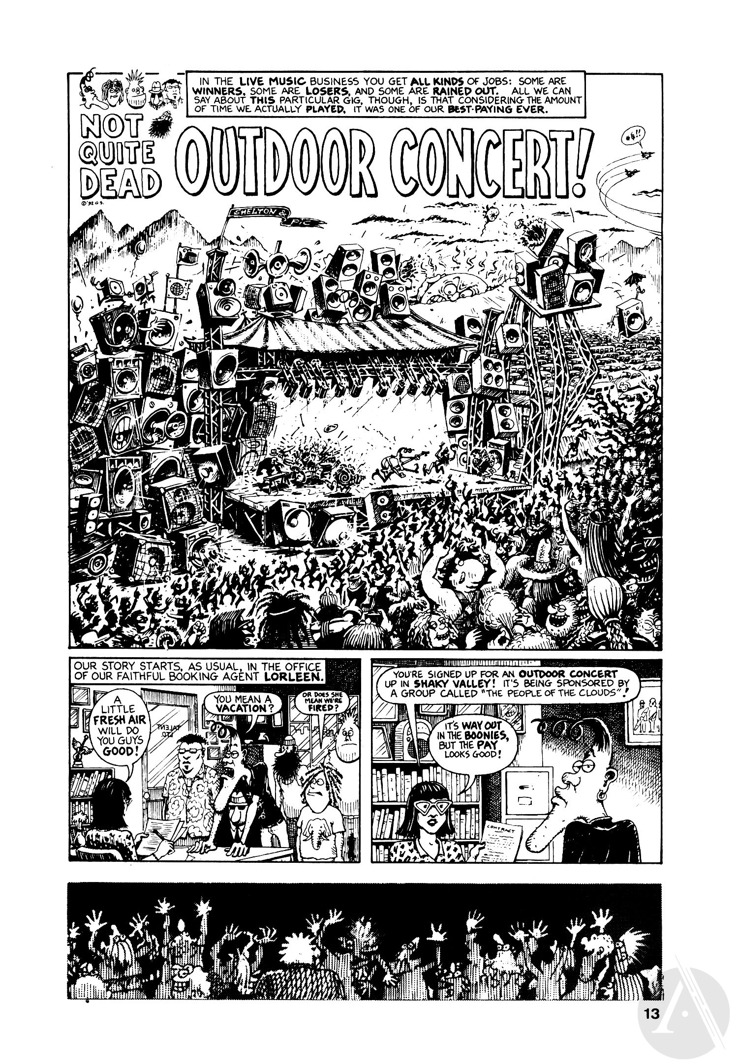 Read online Not Quite Dead comic -  Issue #1 - 15