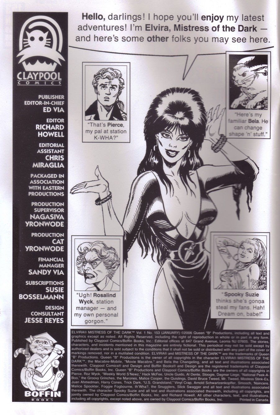 Read online Elvira, Mistress of the Dark comic -  Issue #153 - 2