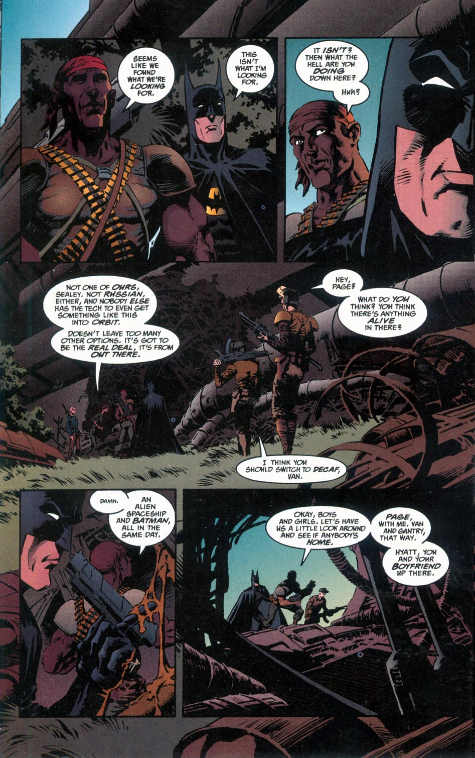 Read online Batman/Aliens comic -  Issue #1 - 18