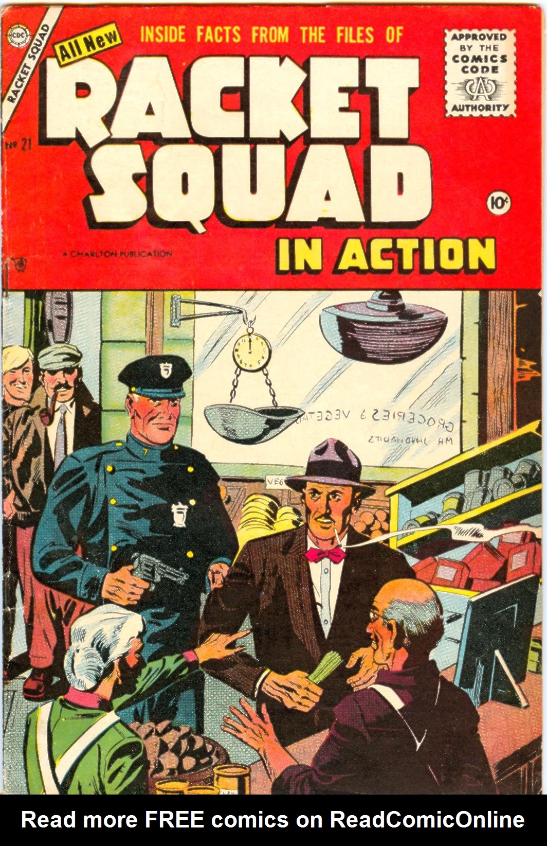 Read online Racket Squad in Action comic -  Issue #21 - 1