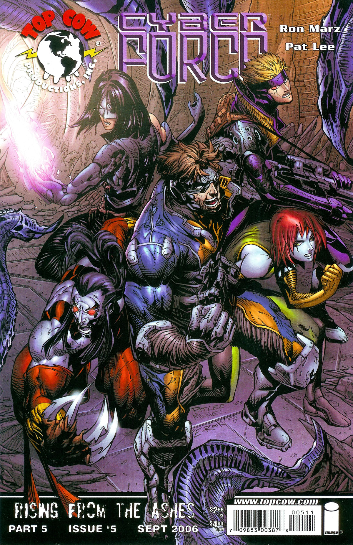 Read online Cyberforce (2006) comic -  Issue #5 - 1