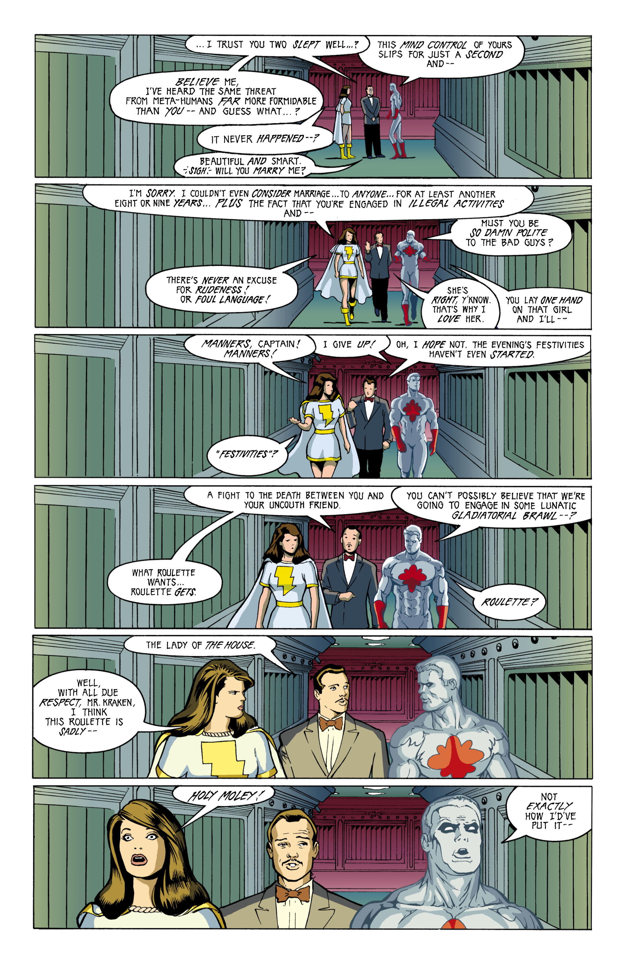 Read online Formerly Known as the Justice League comic -  Issue #3 - 17