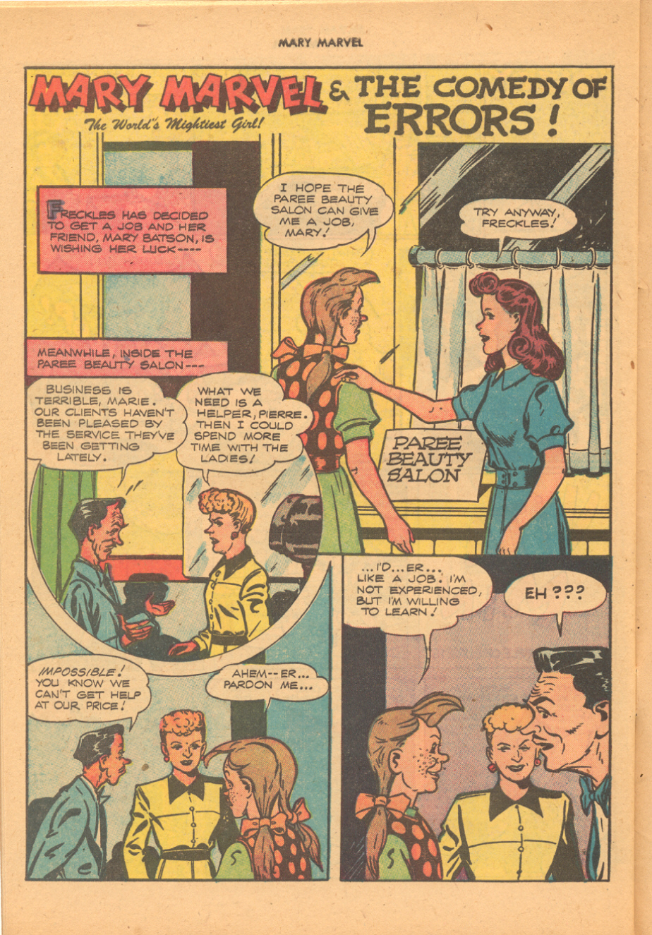Read online Mary Marvel comic -  Issue #21 - 28