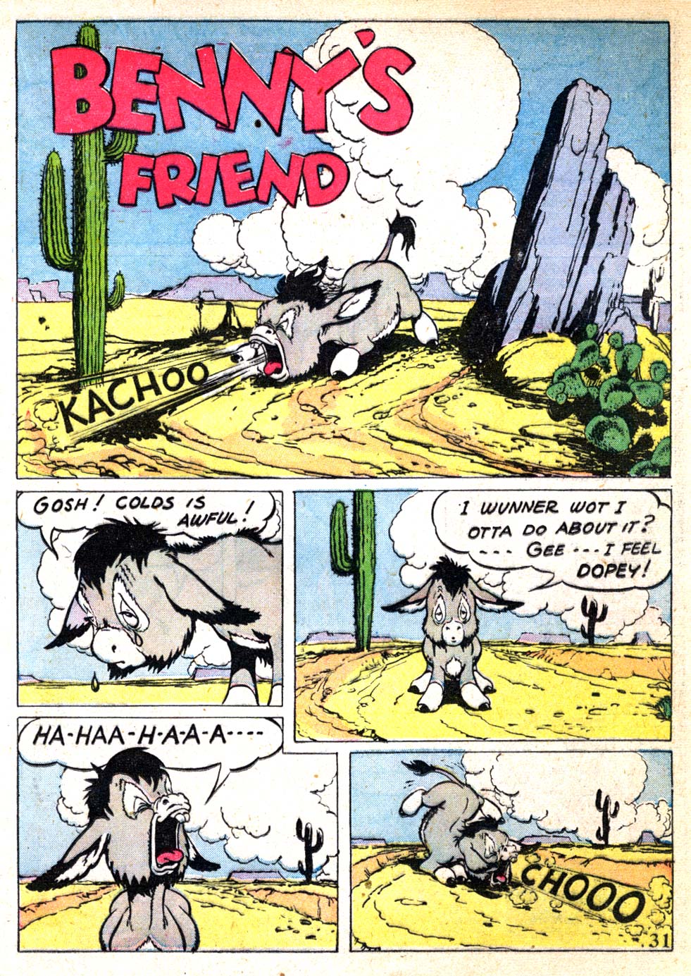 Read online Our Gang Comics comic -  Issue #6 - 33