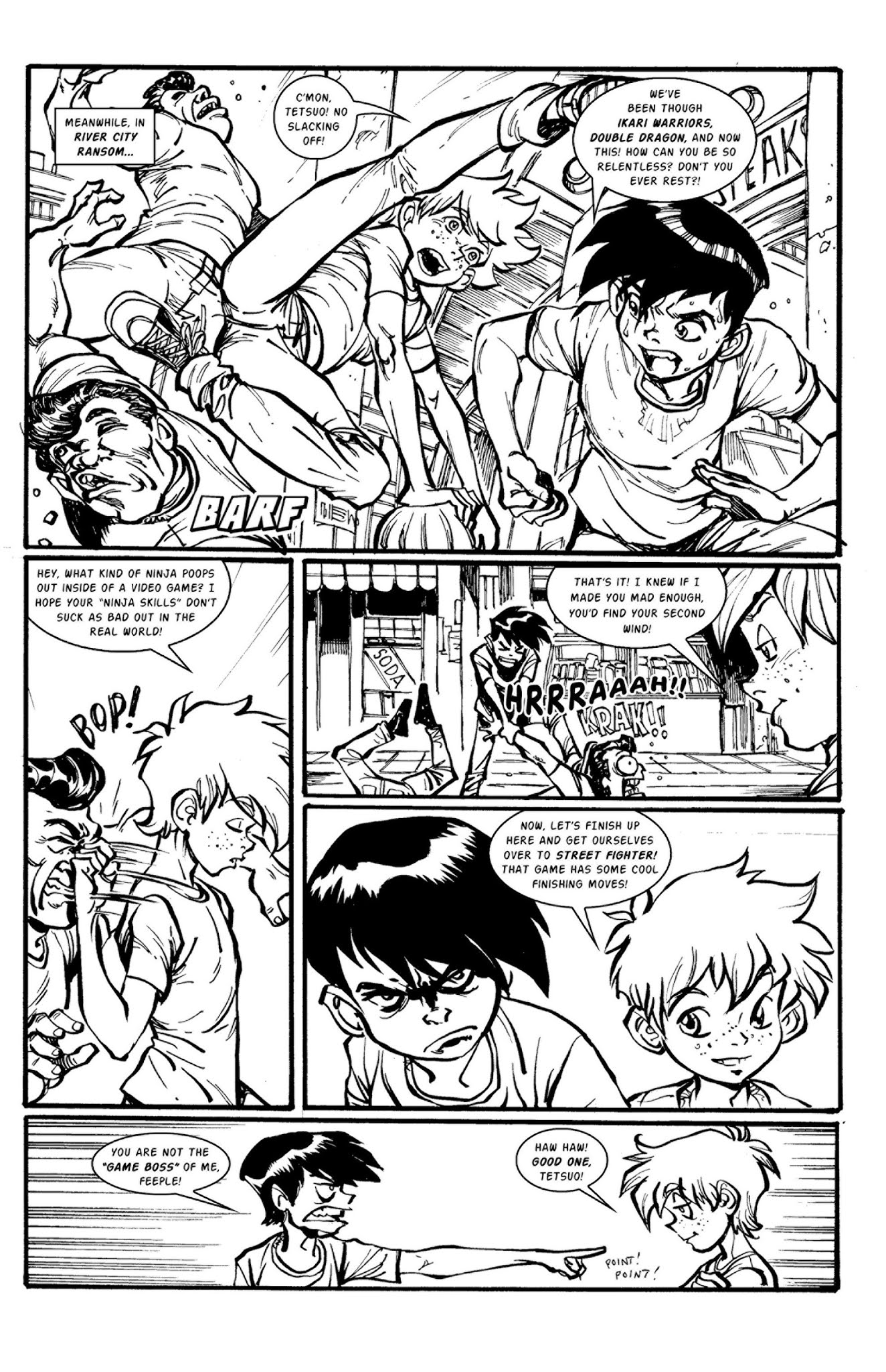 Read online Super Ninja High School comic -  Issue # Full - 11