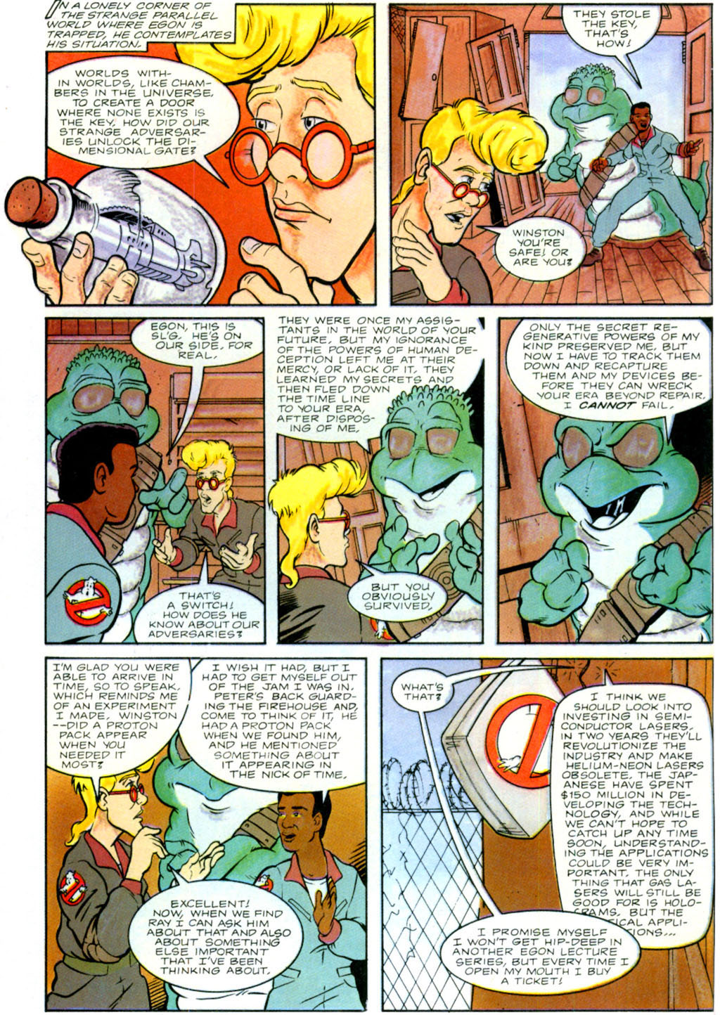 Read online Real Ghostbusters comic -  Issue #2 - 10