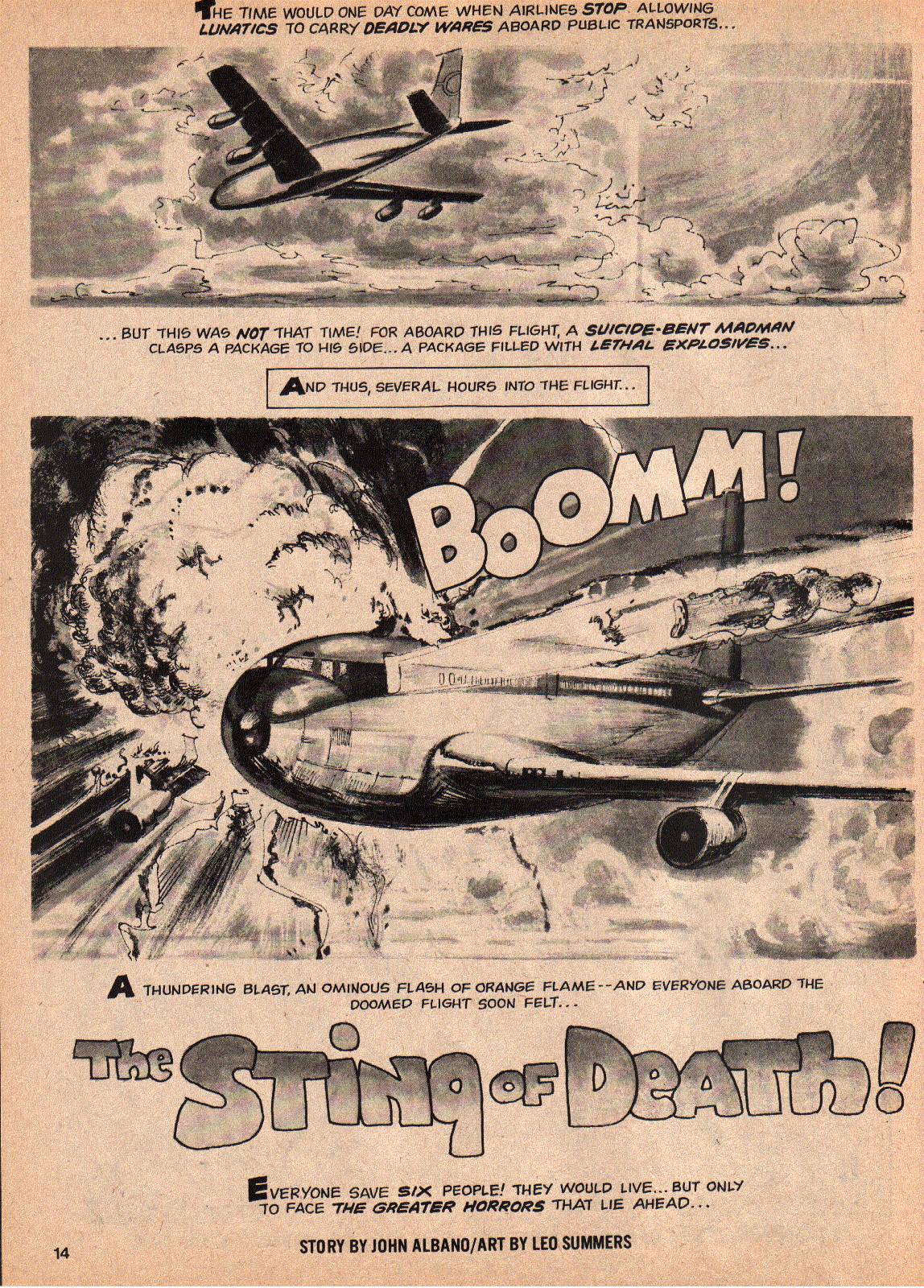 Read online Thrilling Adventure Stories comic -  Issue #1 - 14