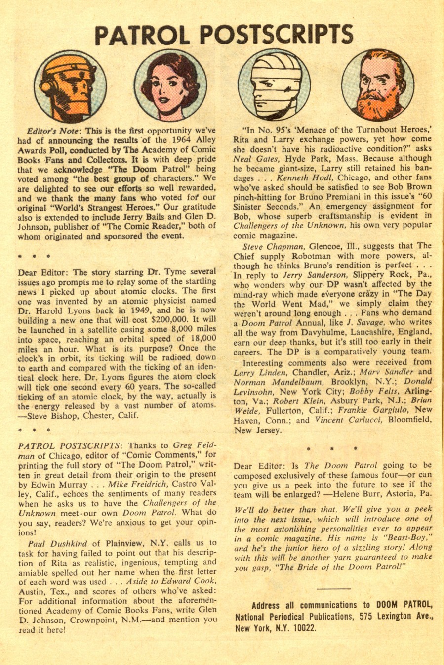 Read online Doom Patrol (1964) comic -  Issue #98 - 12