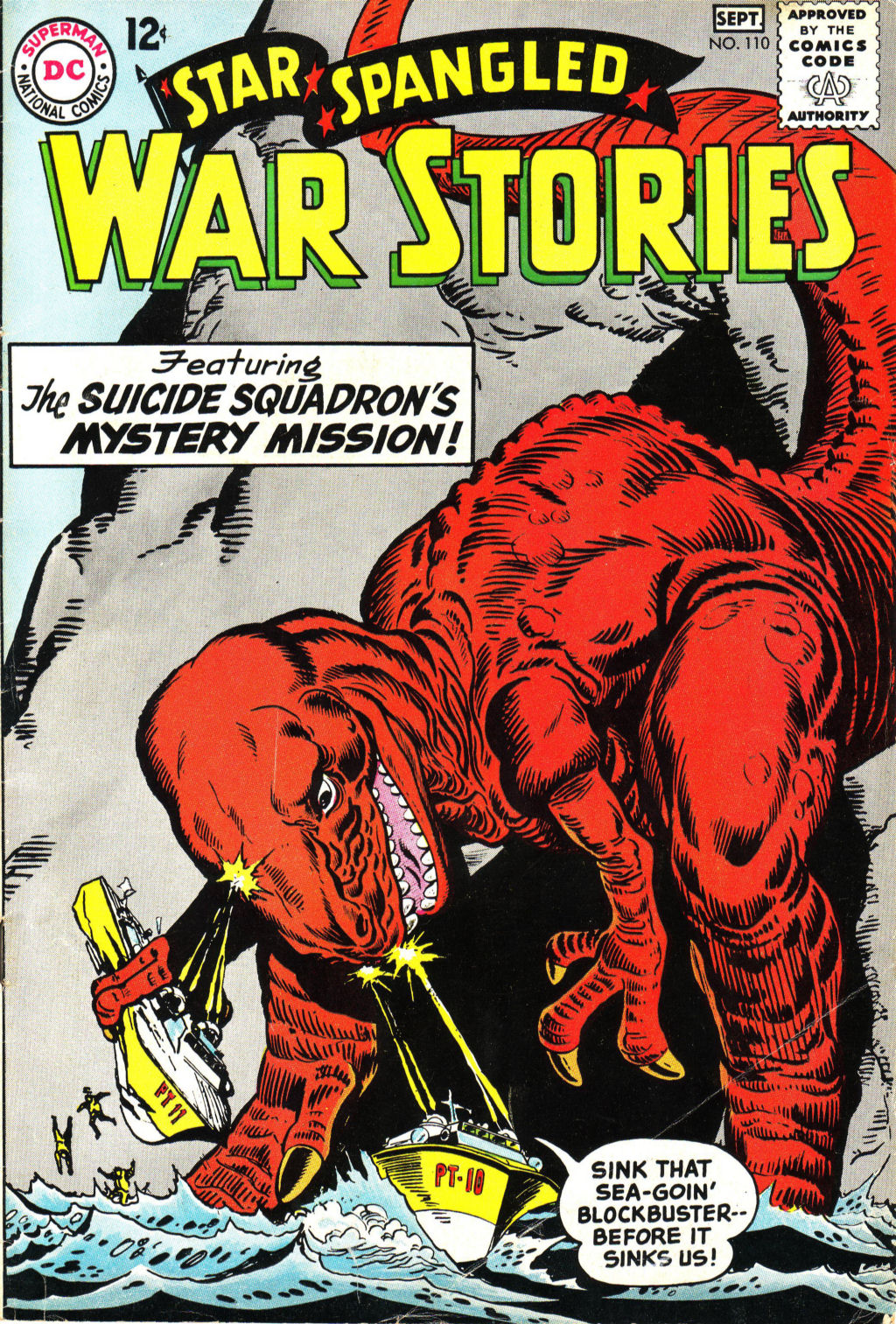 Read online Star Spangled War Stories (1952) comic -  Issue #110 - 1