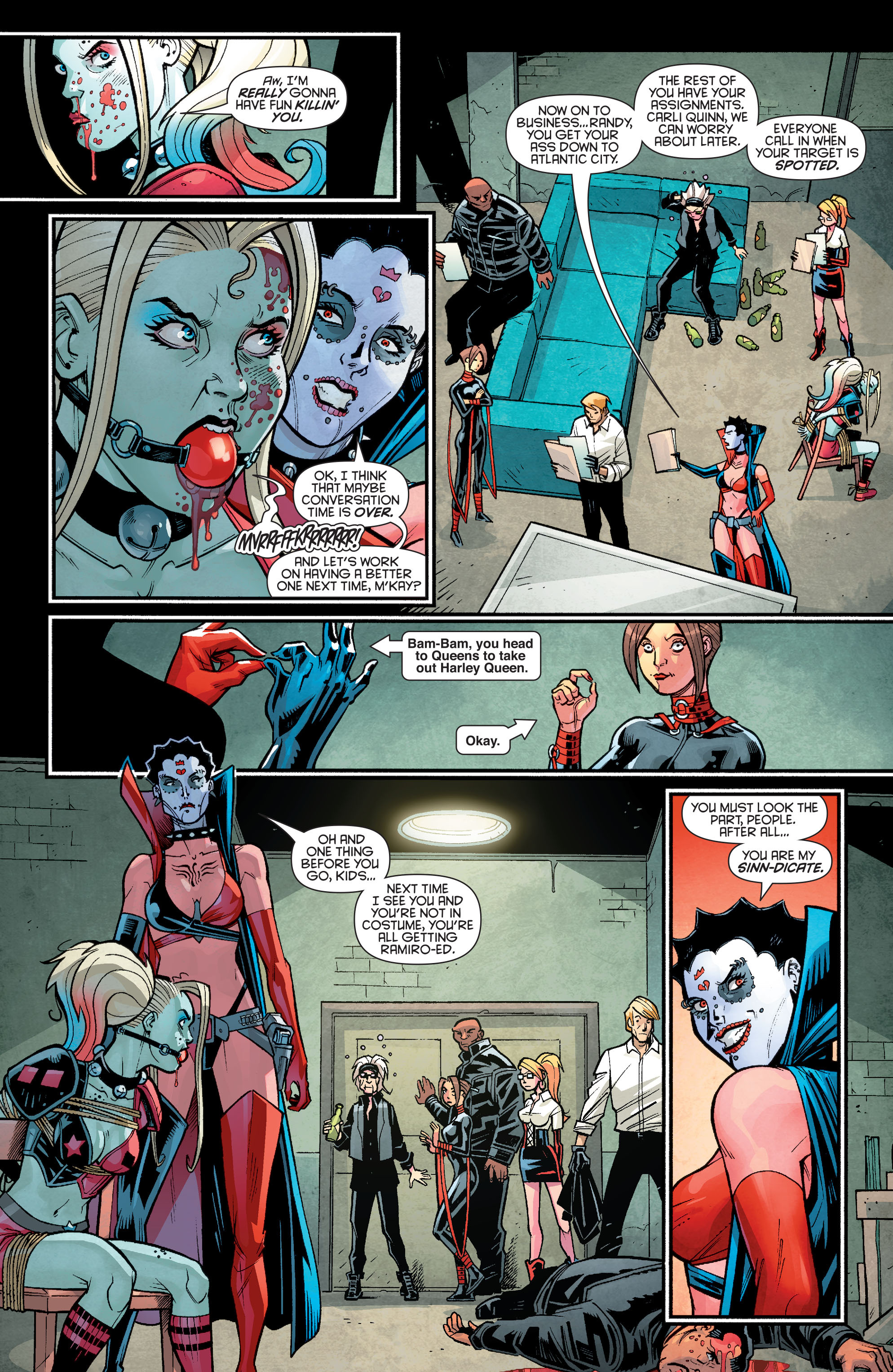 Read online Harley Quinn And Her Gang Of Harleys comic -  Issue #2 - 9