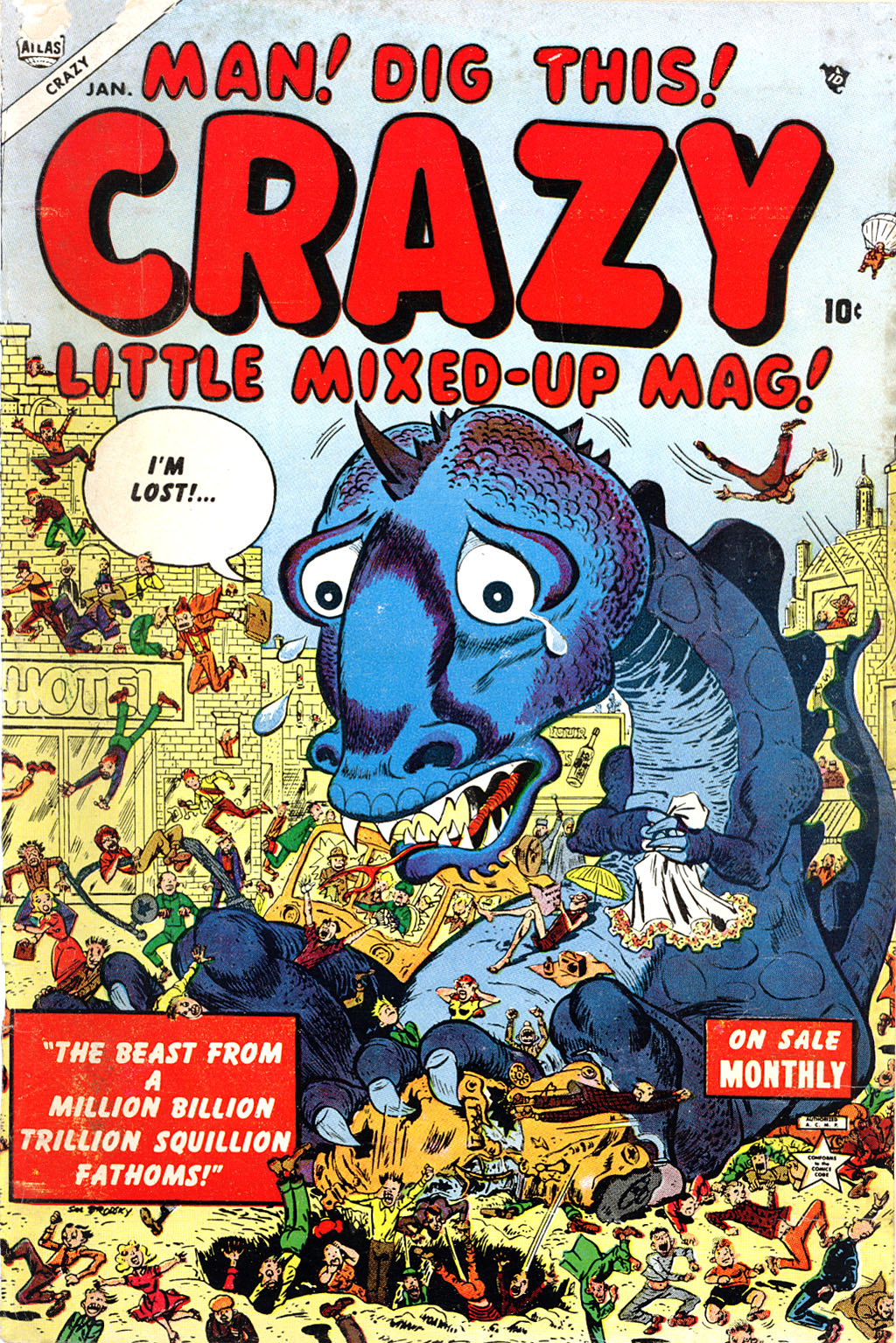 Read online Crazy (1953) comic -  Issue #2 - 1