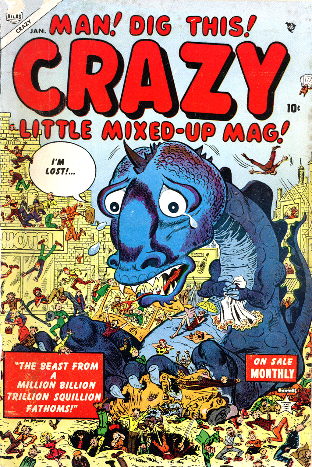 Read online Crazy (1953) comic -  Issue #2 - 1