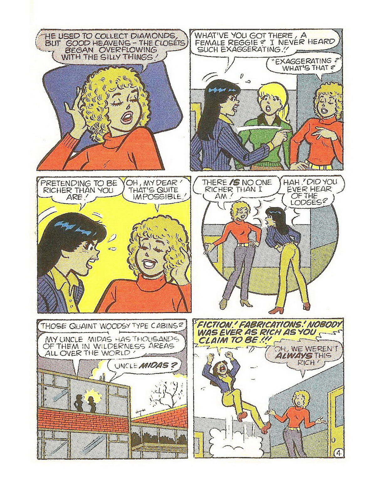 Read online Betty and Veronica Digest Magazine comic -  Issue #29 - 16