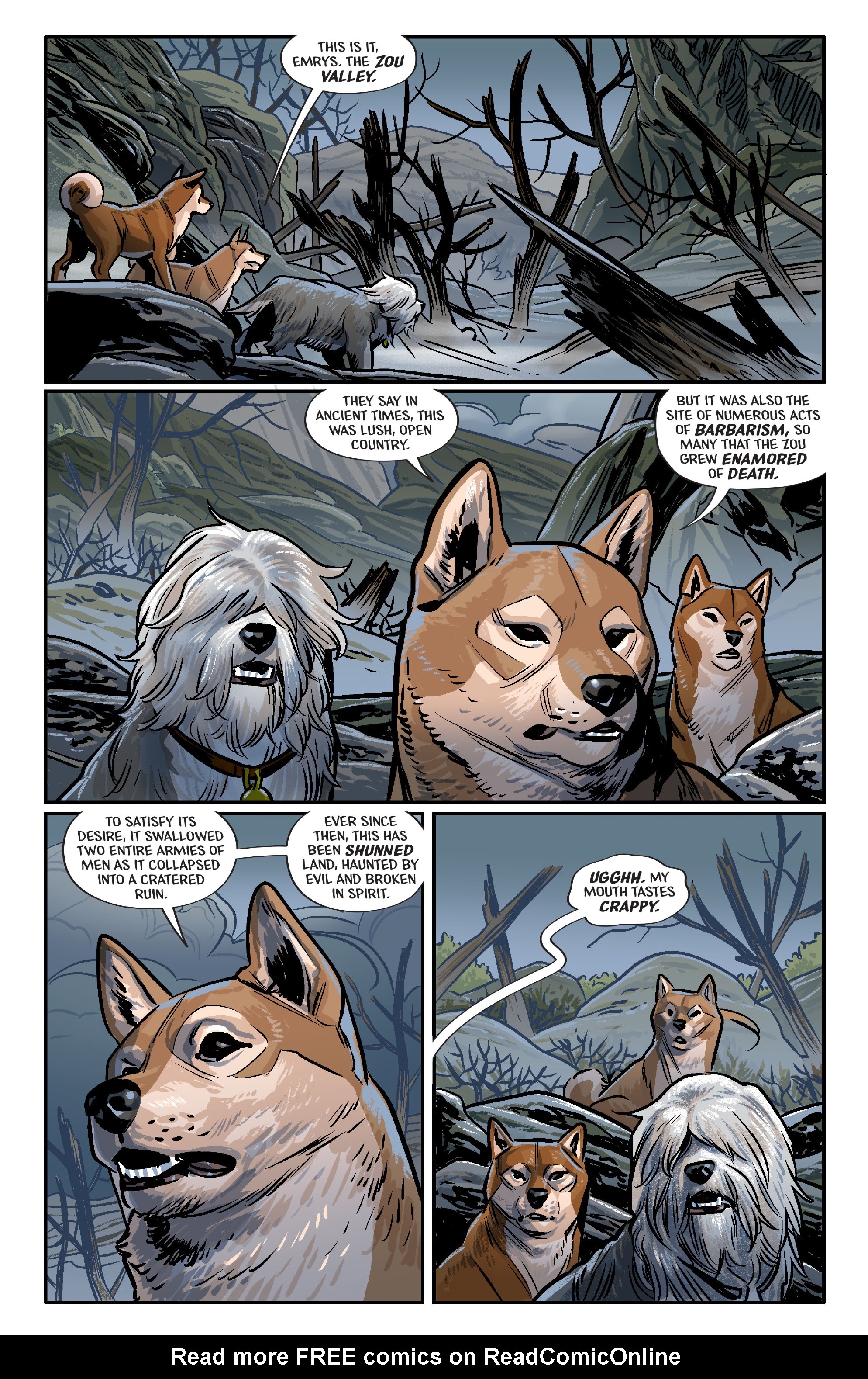 Read online Beasts of Burden: Occupied Territory comic -  Issue #4 - 3
