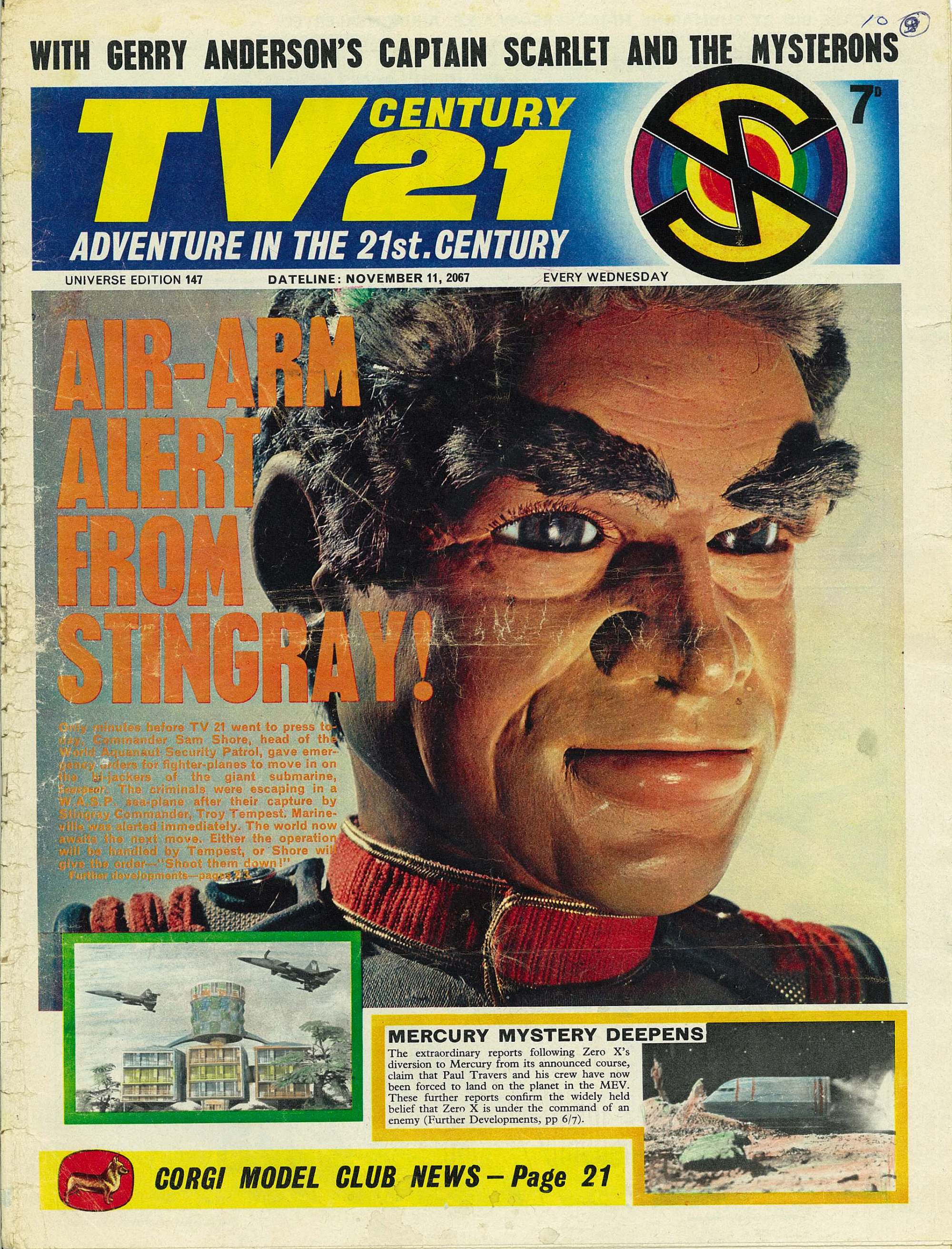 Read online TV Century 21 (TV 21) comic -  Issue #147 - 1