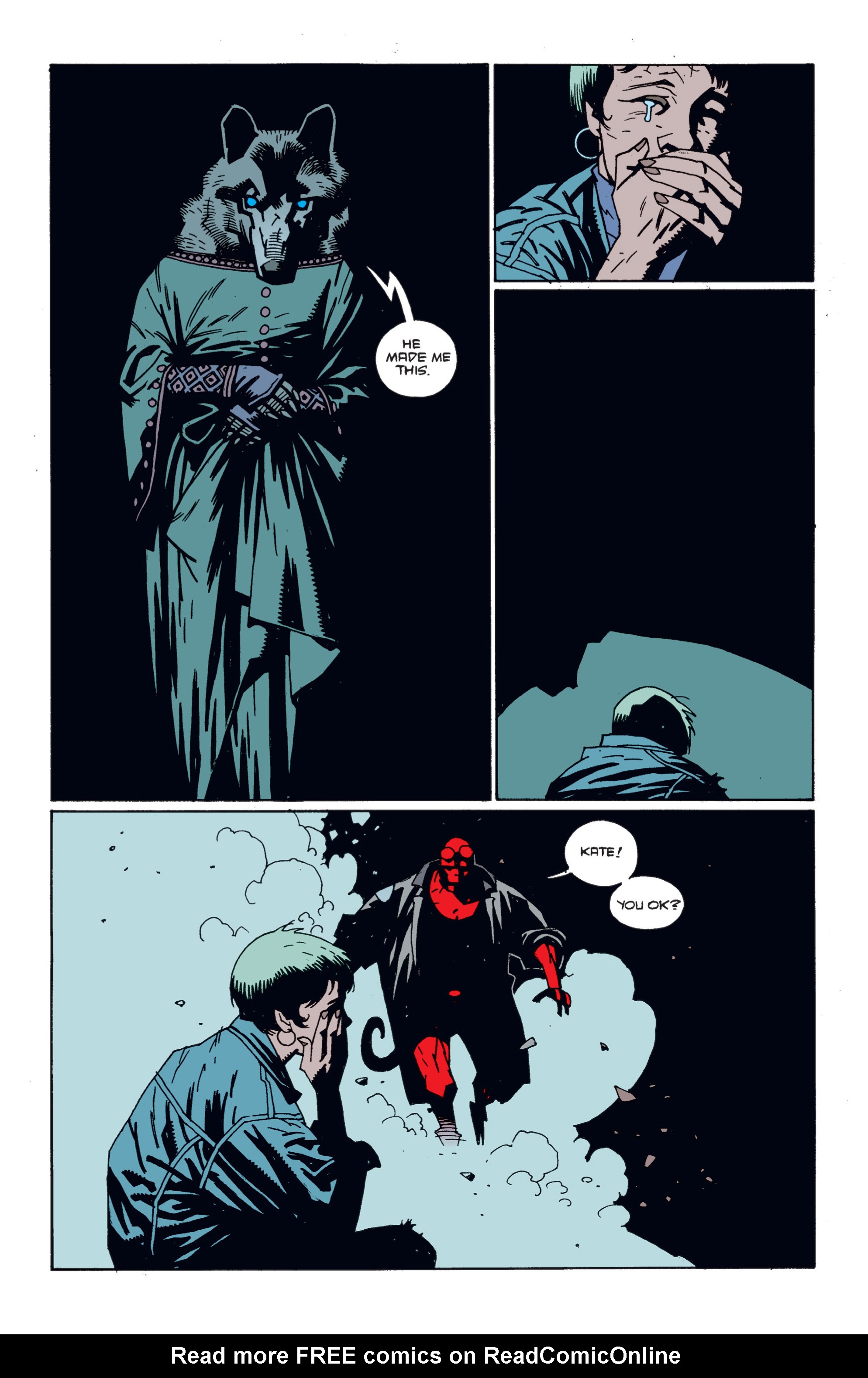 Read online Hellboy comic -  Issue #3 - 98
