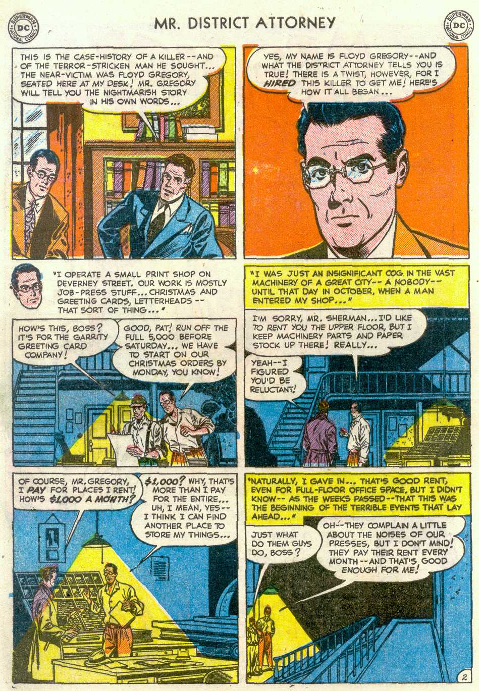 Read online Mr. District Attorney comic -  Issue #25 - 4