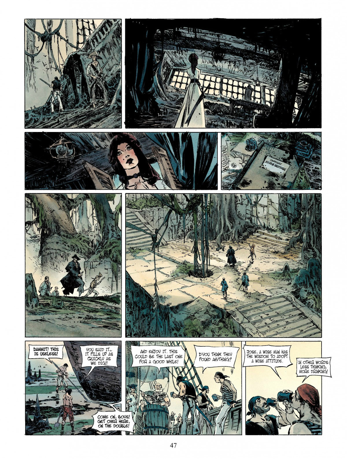 Read online Long John Silver comic -  Issue #3 - 46