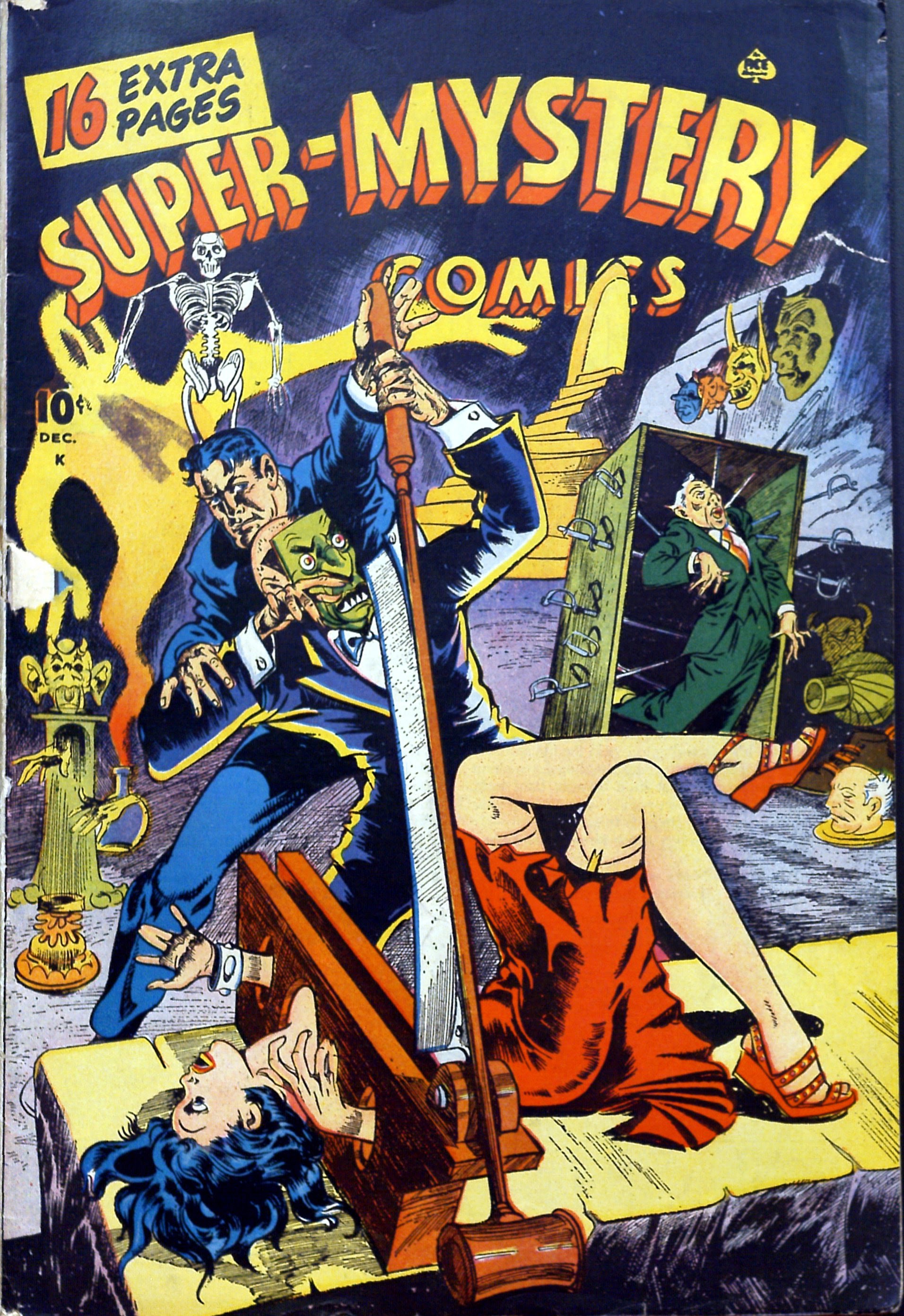 Read online Super-Mystery Comics comic -  Issue #33 - 2