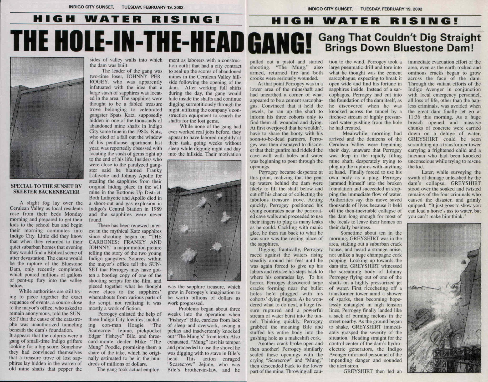 Read online Greyshirt: Indigo Sunset comic -  Issue #4 - 22