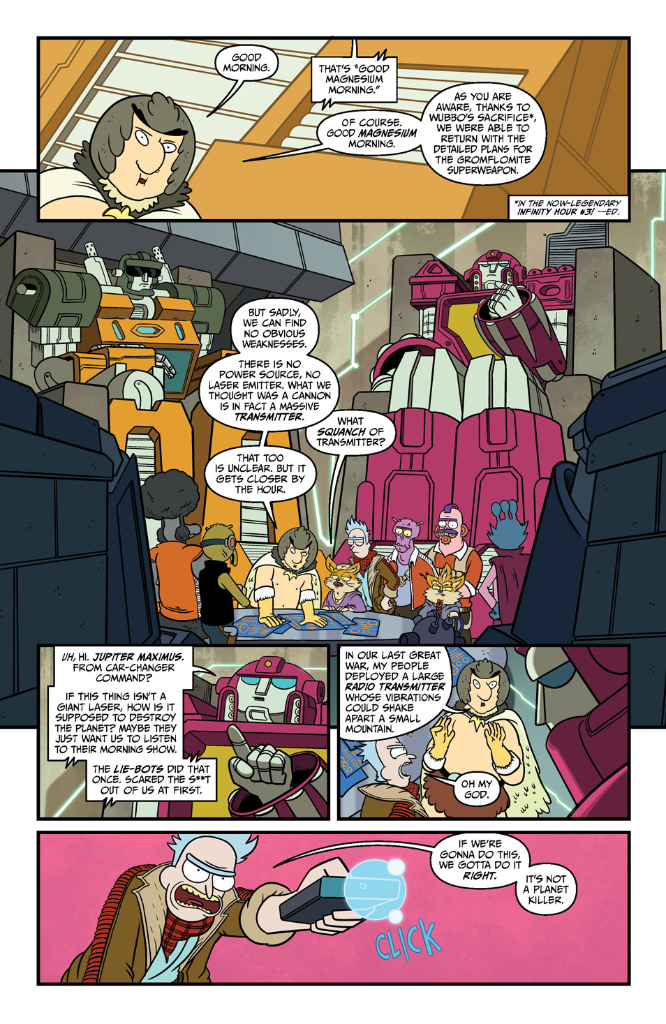 Read online Rick and Morty: Infinity Hour comic -  Issue #4 - 5