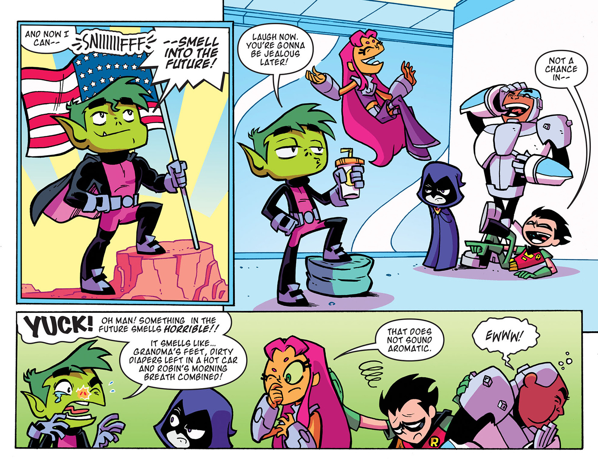 Read online Teen Titans Go! (2013) comic -  Issue #37 - 8
