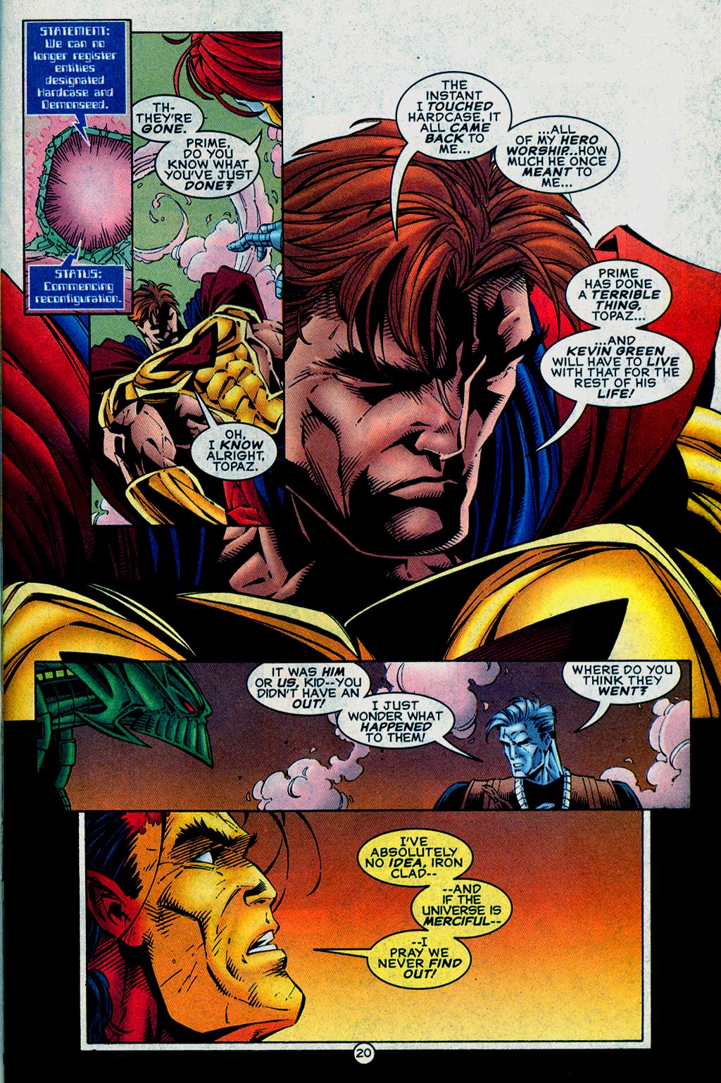 Read online UltraForce (1995) comic -  Issue #15 - 21