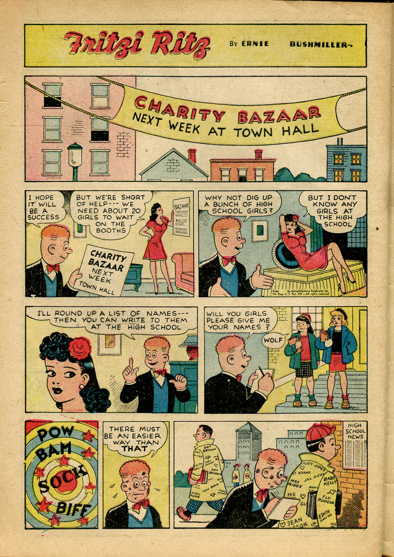 Read online Fritzi Ritz (1953) comic -  Issue #40 - 32
