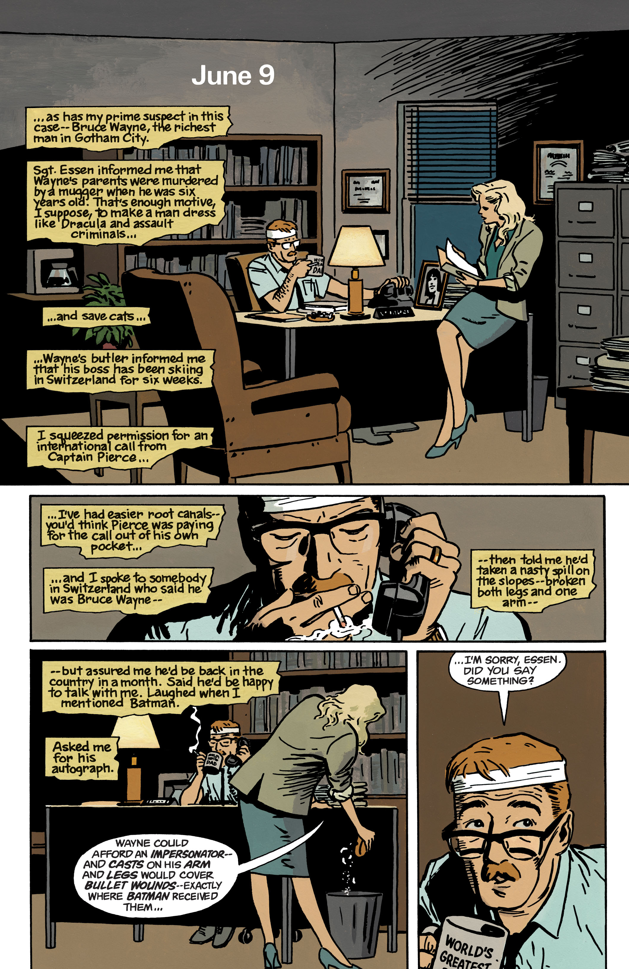 Read online Batman: Year One: The Deluxe Edition comic -  Issue # TPB - 76