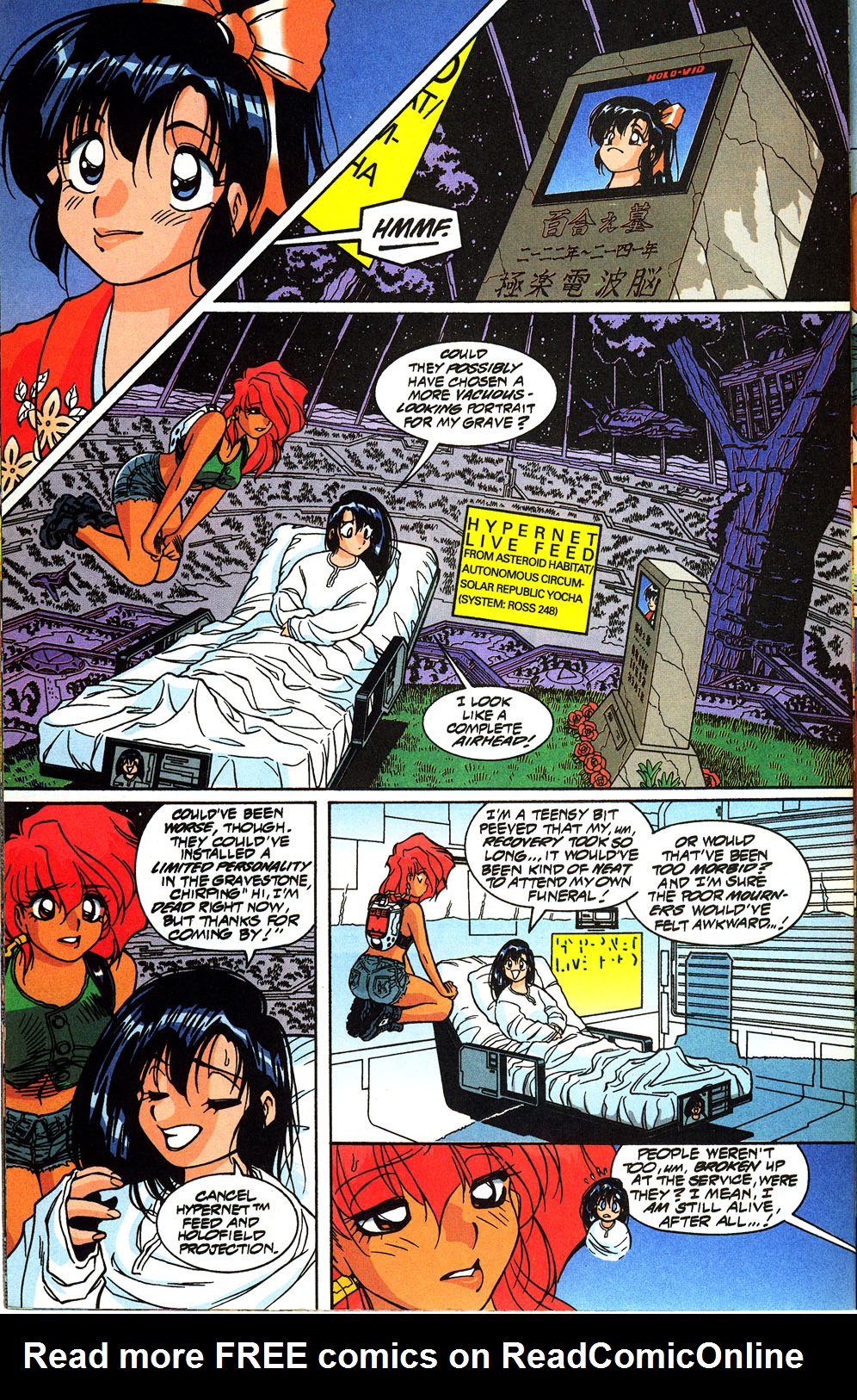 Read online Dirty Pair: Fatal But Not Serious comic -  Issue #5 - 25