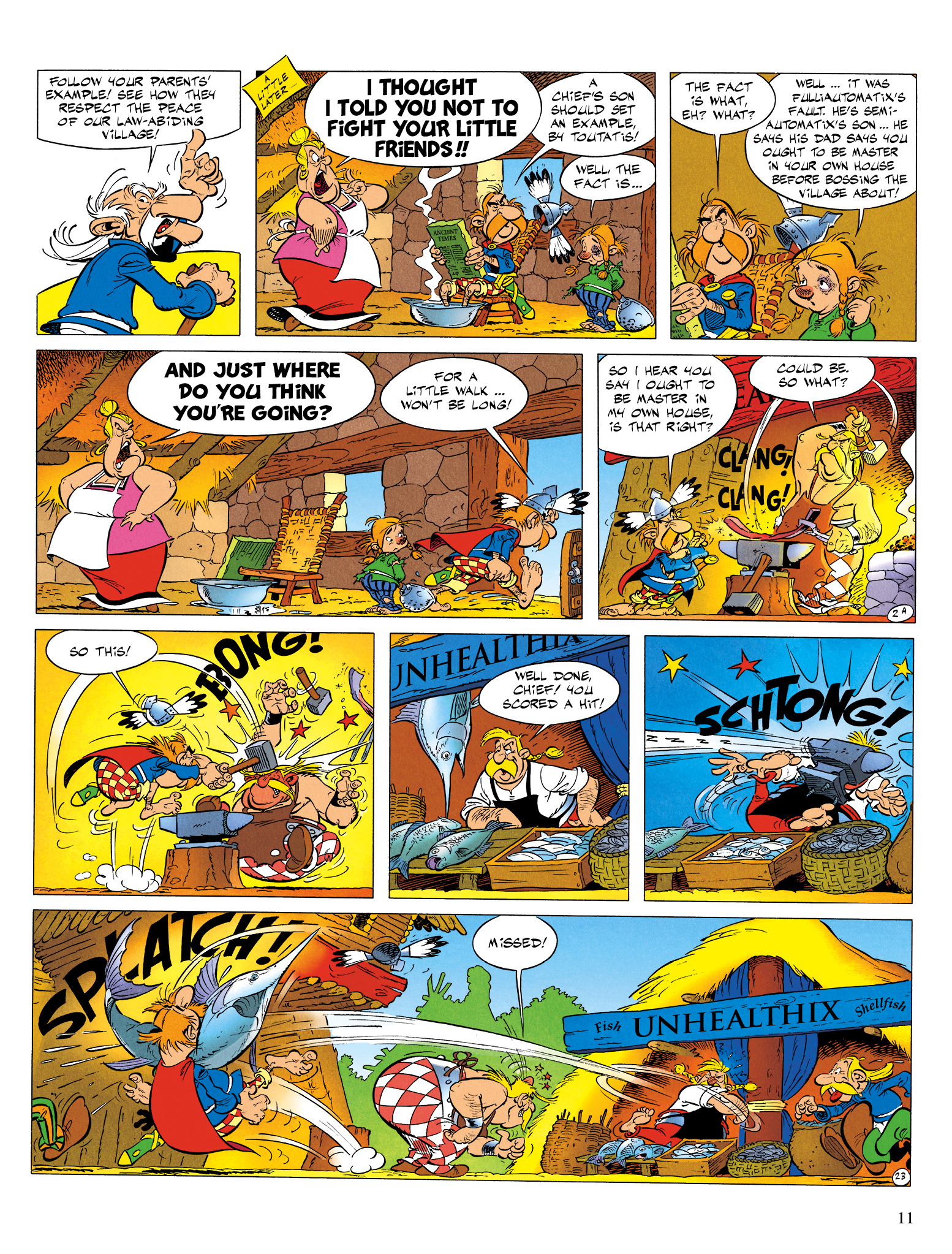 Read online Asterix comic -  Issue #32 - 12