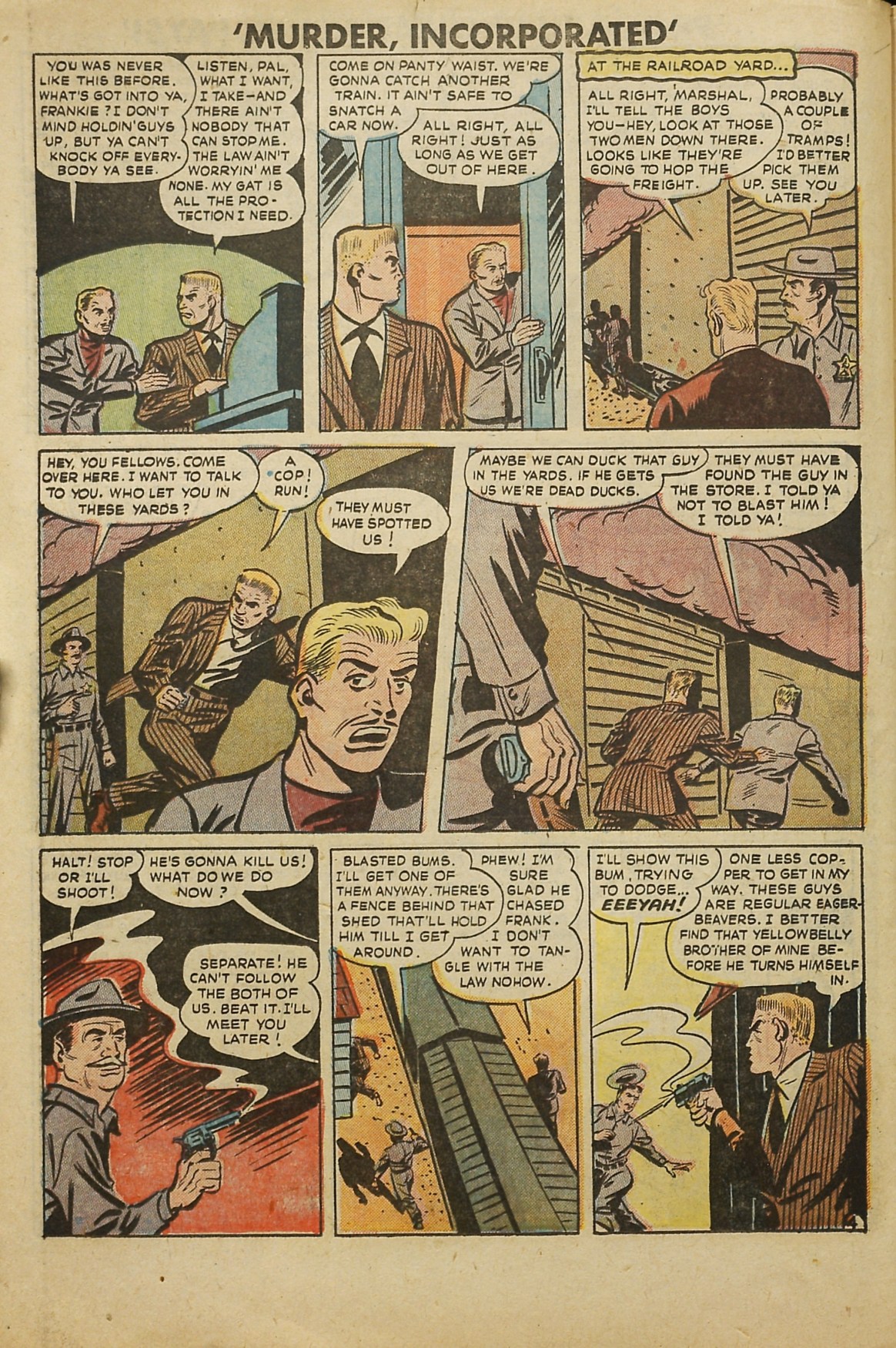 Read online Murder Incorporated (1948) comic -  Issue #10 - 26