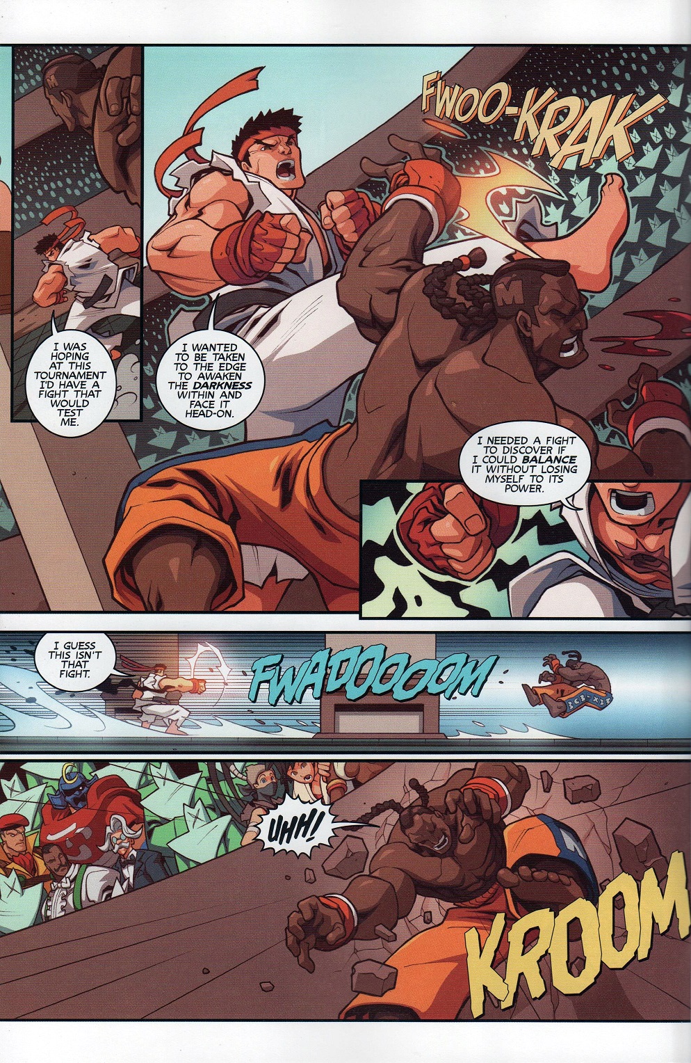 Read online Street Fighter Unlimited comic -  Issue #8 - 8