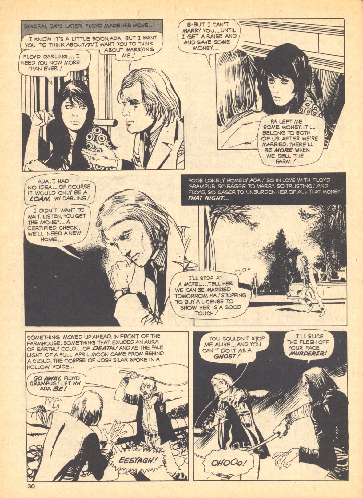 Read online Creepy (1964) comic -  Issue #58 - 30