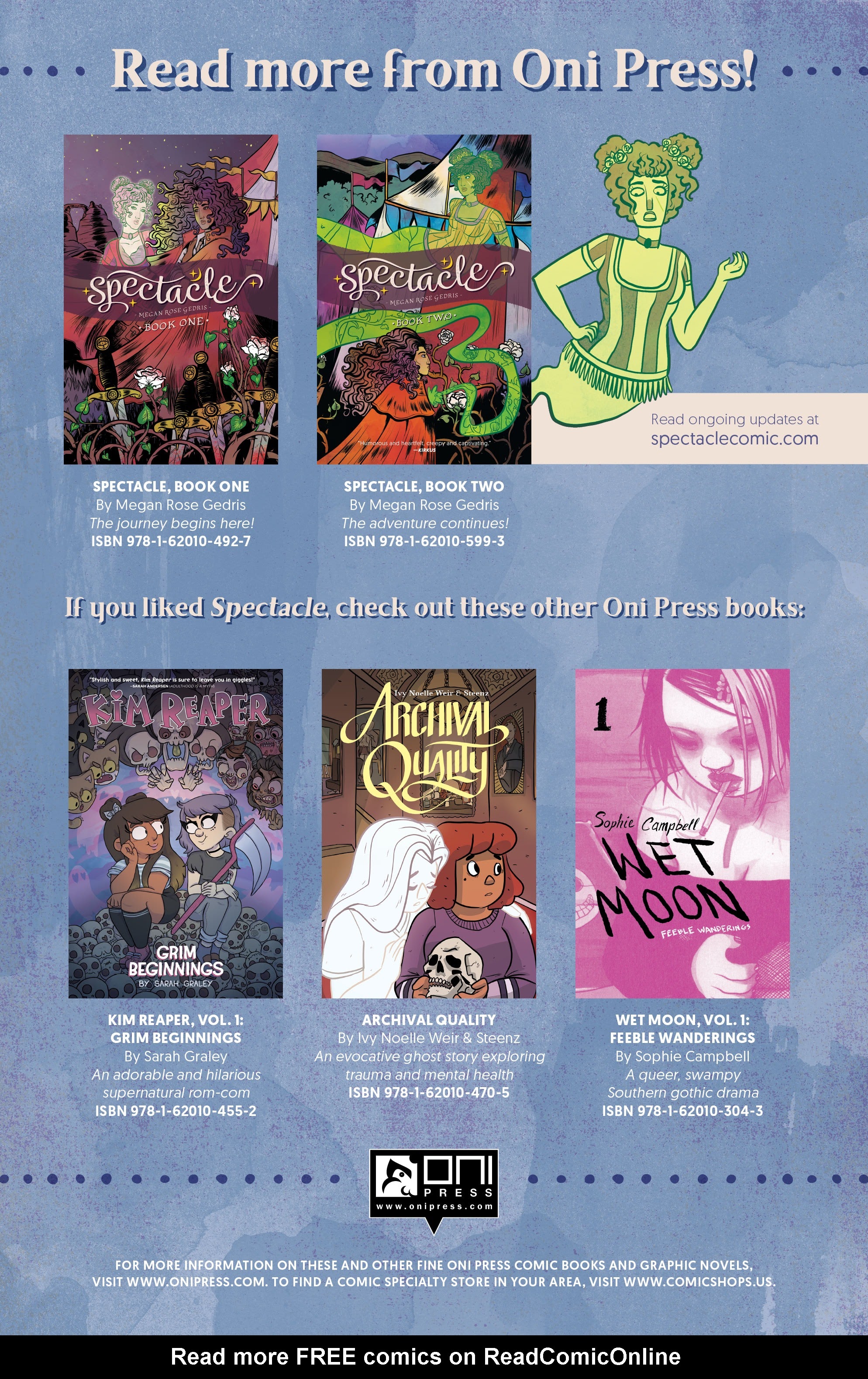Read online Spectacle comic -  Issue # TPB 3 - 130