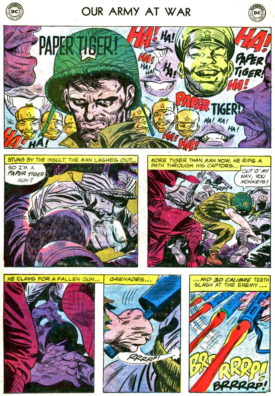 Read online Our Army at War (1952) comic -  Issue #65 - 12