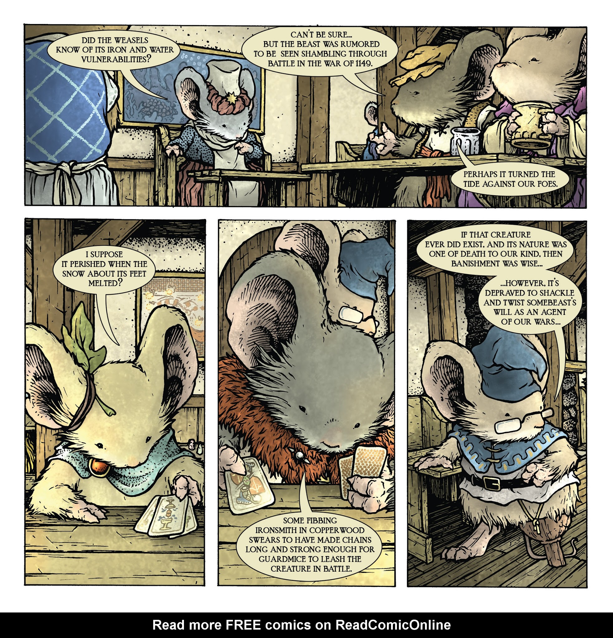 Read online Mouse Guard: Legends of the Guard Volume Three comic -  Issue # TPB - 66