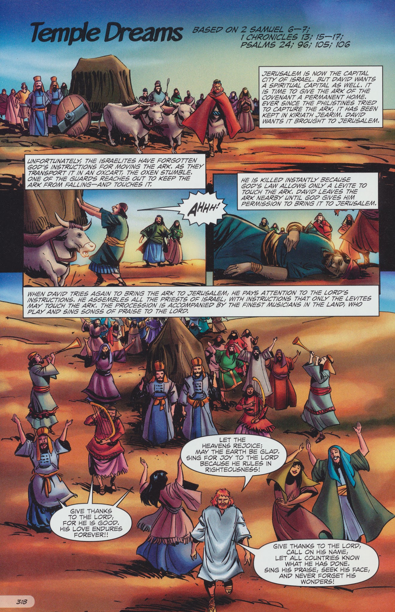 Read online The Action Bible comic -  Issue # TPB 1 - 322