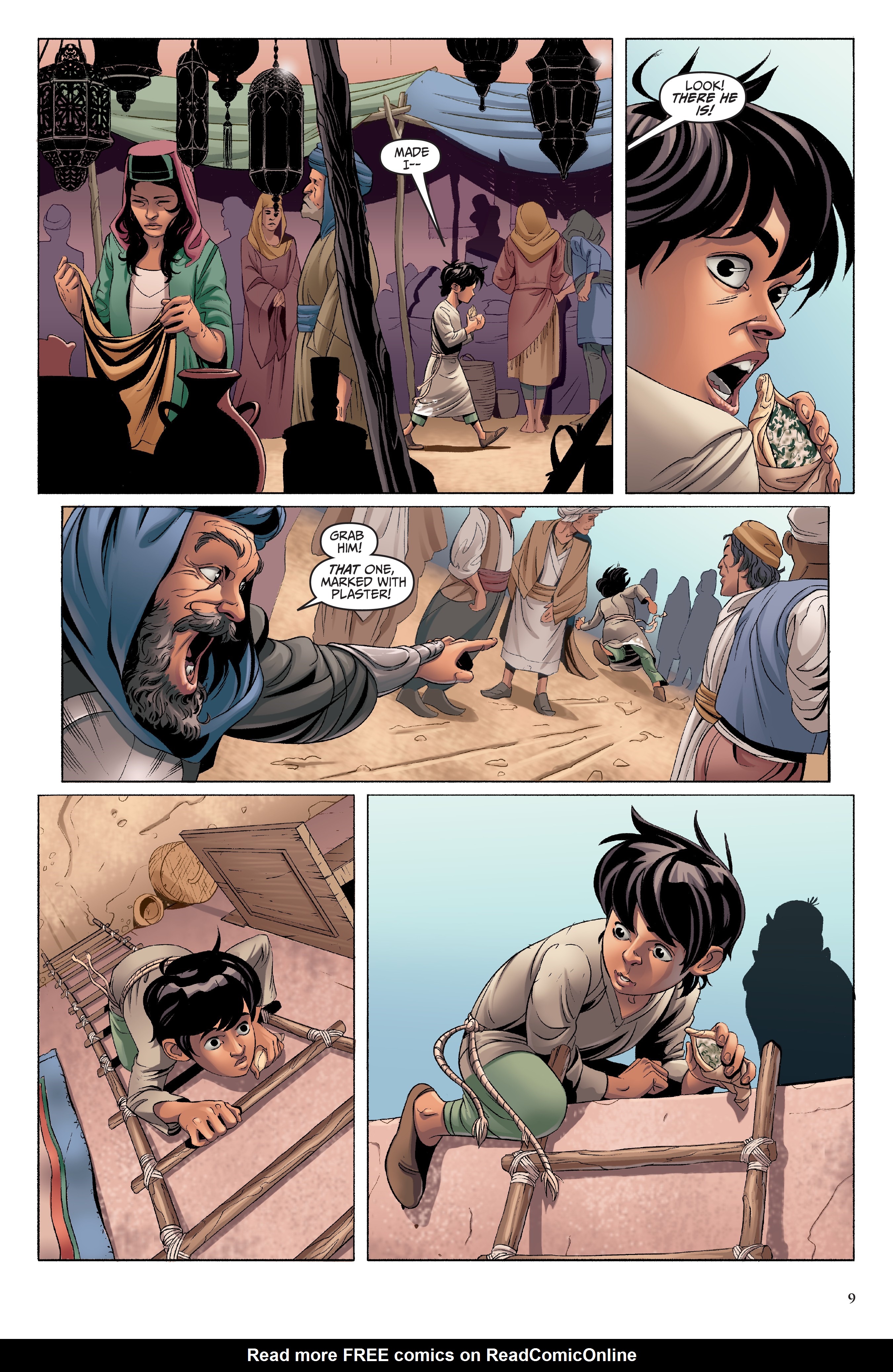 Read online Disney Aladdin: Four Tales of Agrabah comic -  Issue # TPB - 9