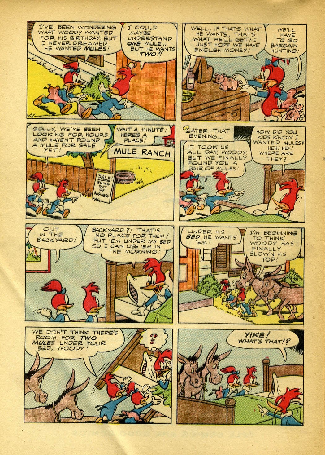 Read online Walter Lantz Woody Woodpecker (1952) comic -  Issue #33 - 4