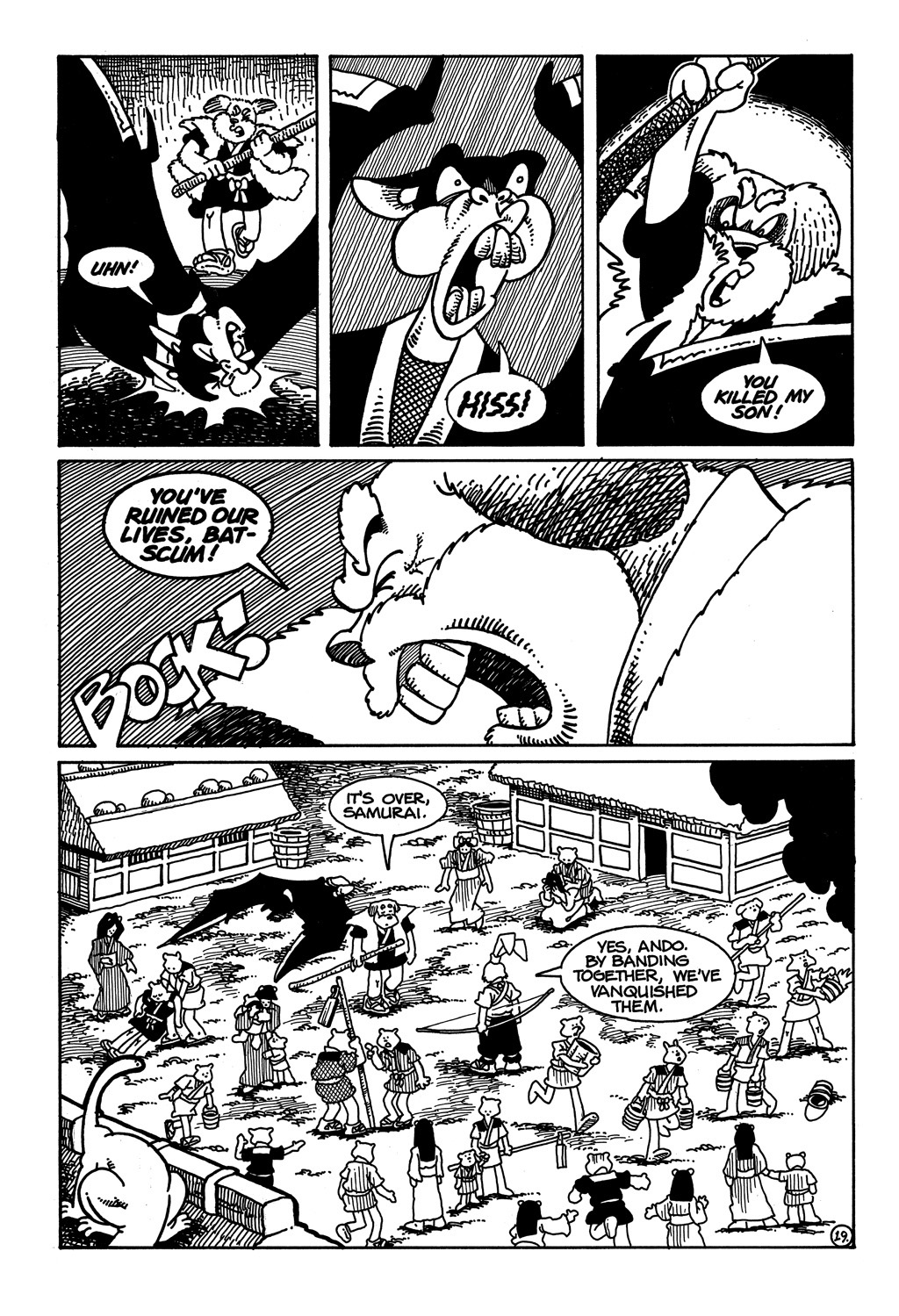 Read online Usagi Yojimbo (1987) comic -  Issue #22 - 21