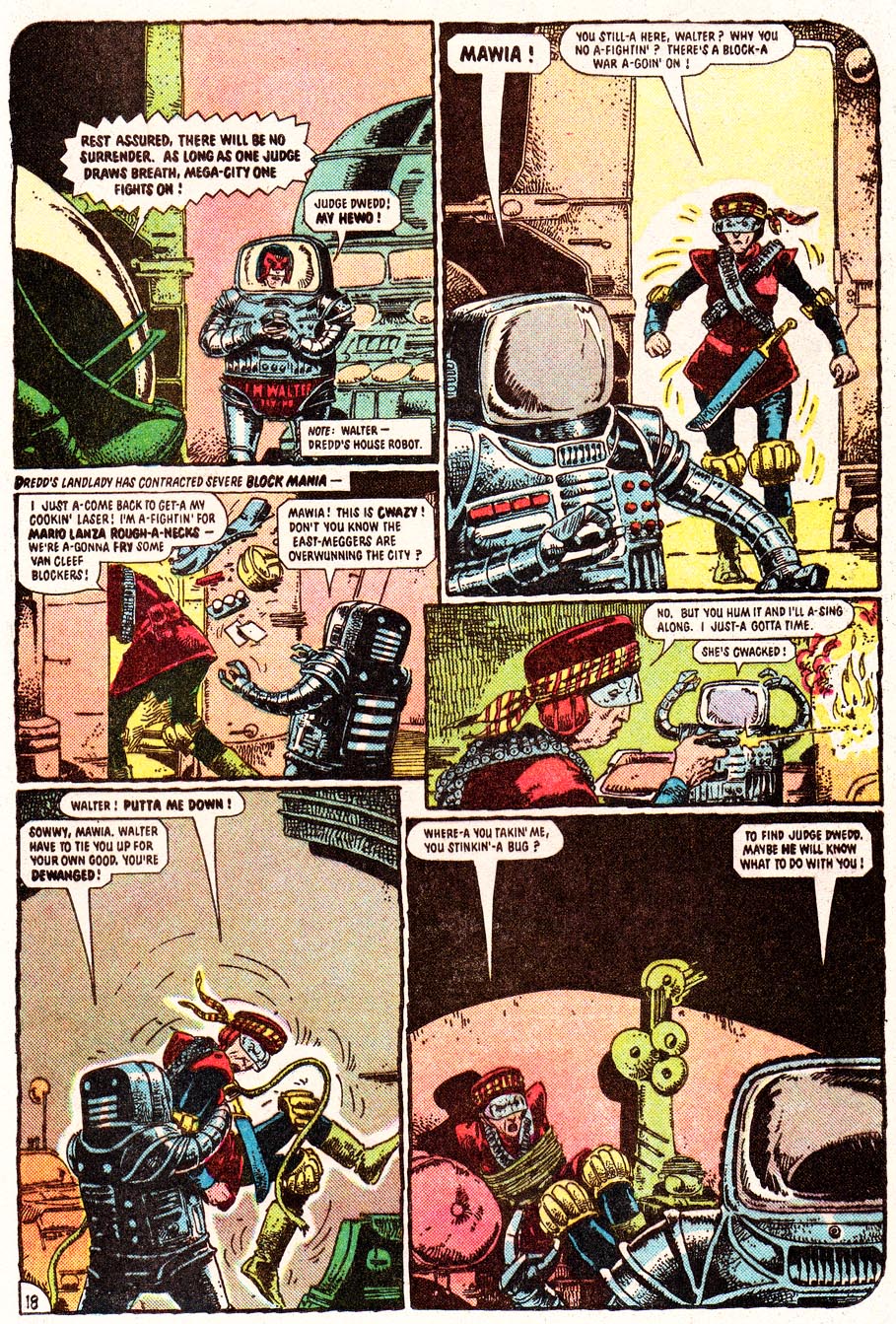 Read online Judge Dredd (1983) comic -  Issue #21 - 14