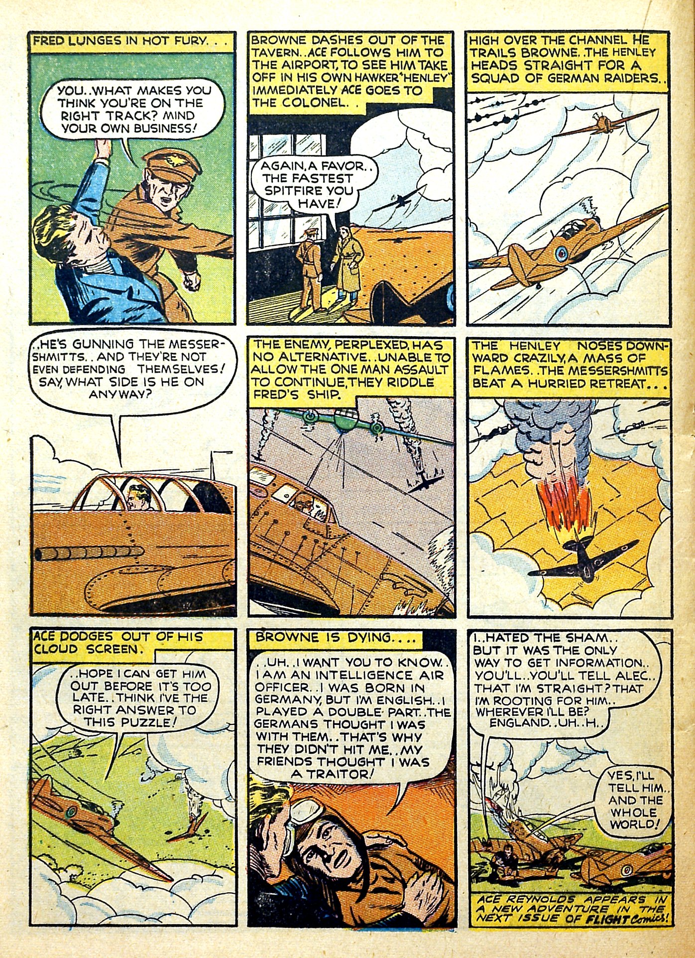 Read online Captain Flight Comics comic -  Issue #3 - 28