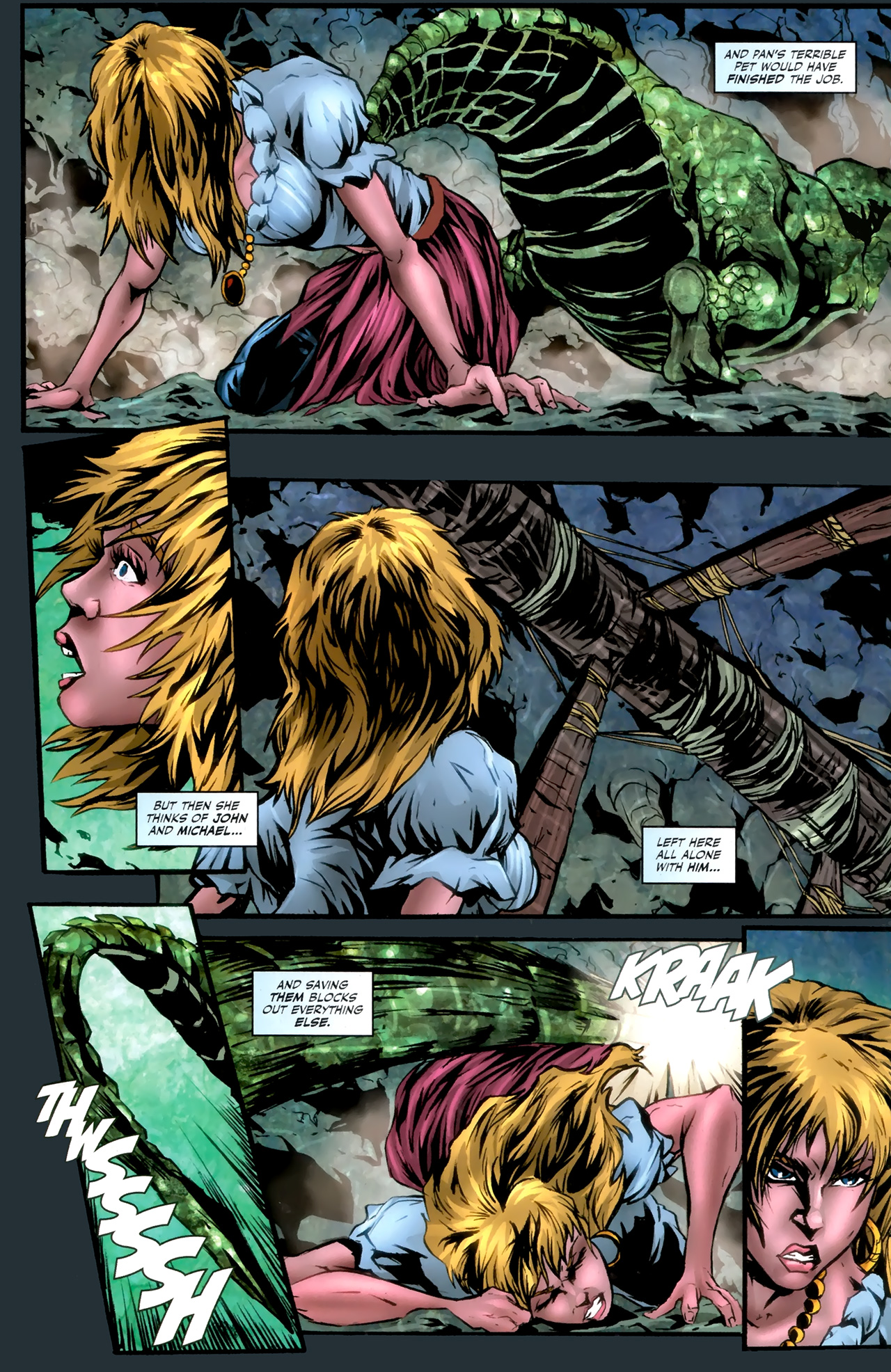 Read online Grimm Fairy Tales: Neverland comic -  Issue #6 - 5