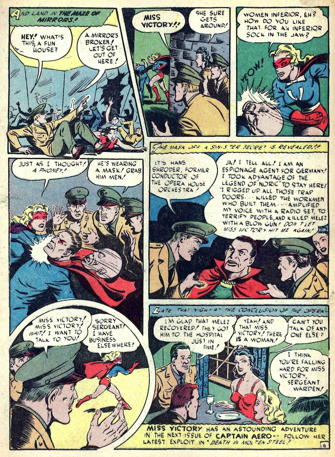 Captain Aero Comics issue 13 - Page 23