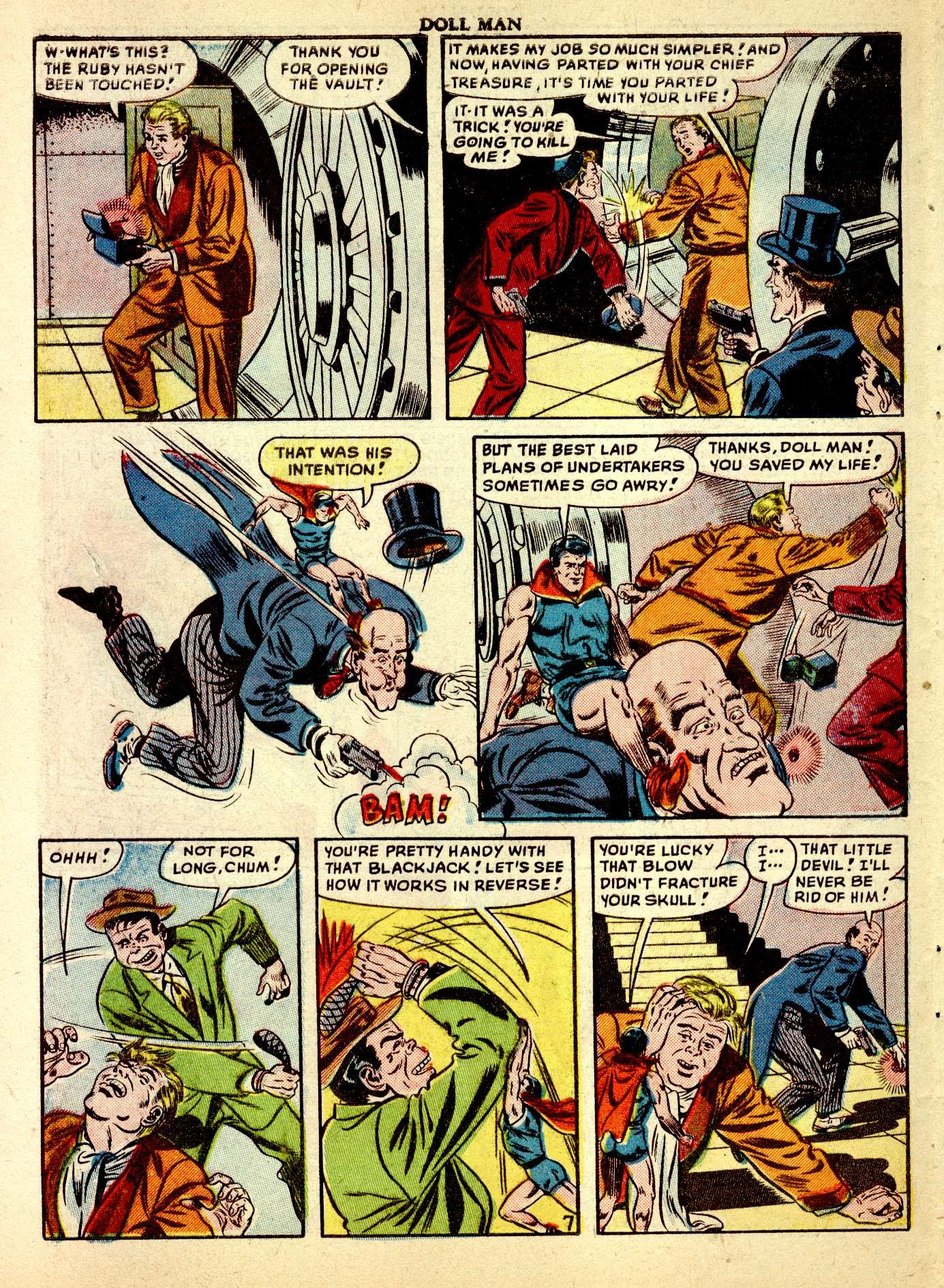 Read online Doll Man comic -  Issue #24 - 30