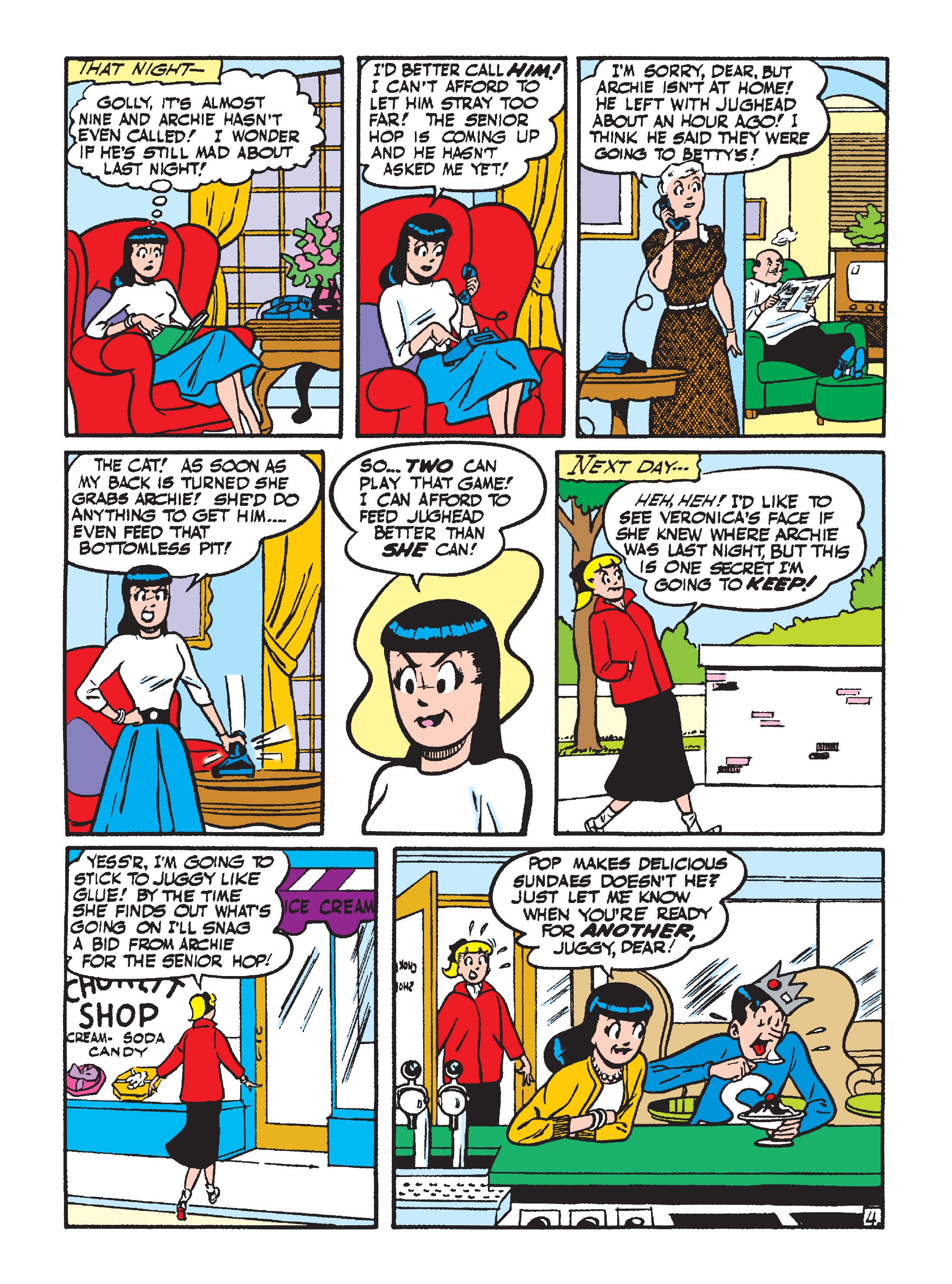 Read online Archie's Double Digest Magazine comic -  Issue #250 - 139