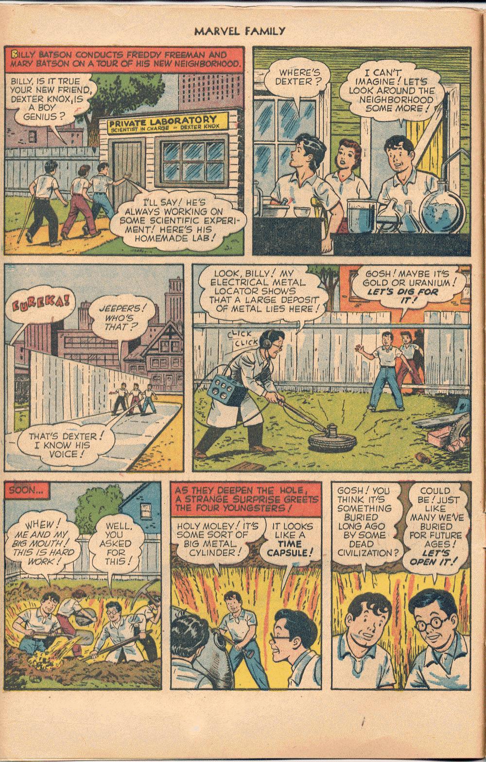 Read online The Marvel Family comic -  Issue #74 - 4