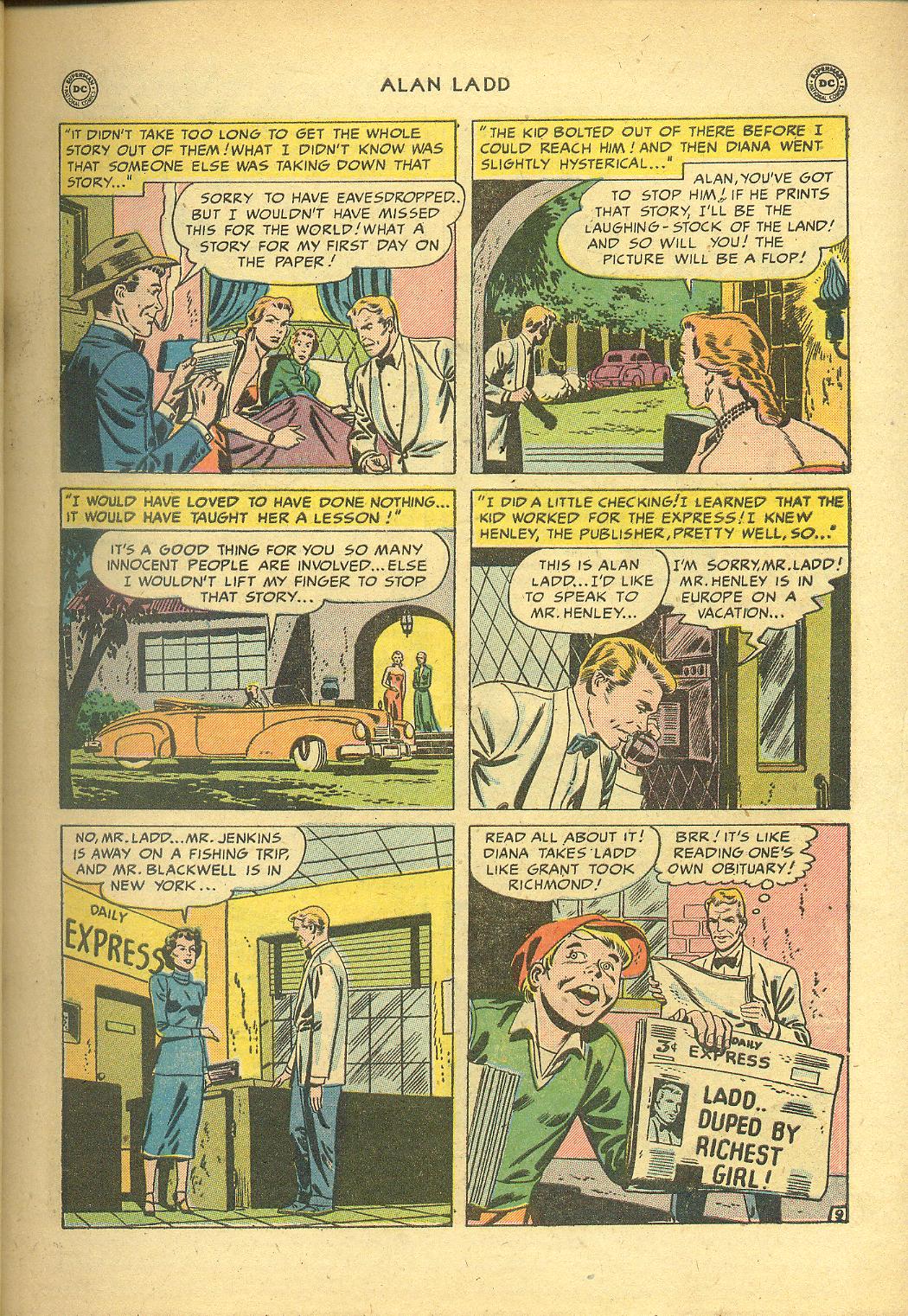 Read online Adventures of Alan Ladd comic -  Issue #3 - 11