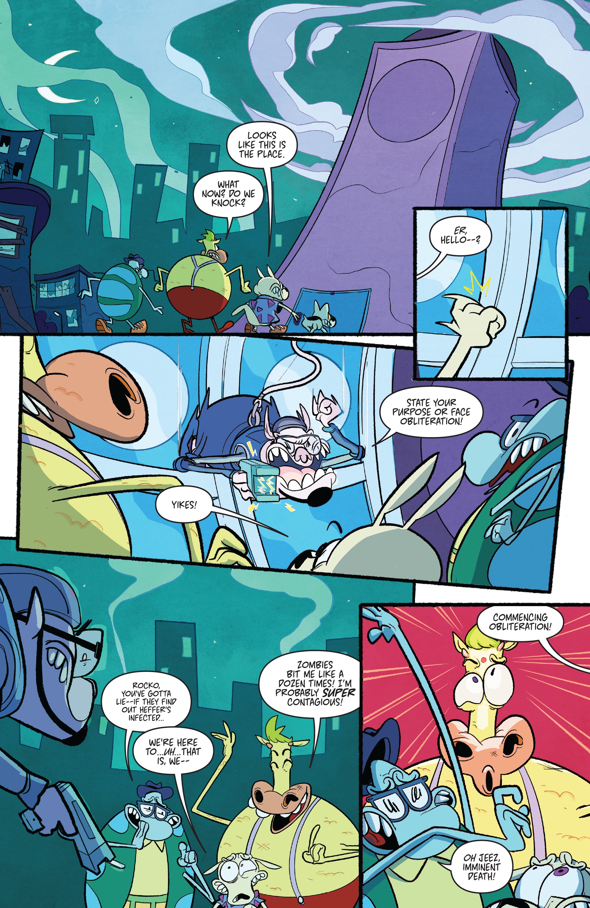 Read online Rocko's Modern Afterlife comic -  Issue #3 - 9